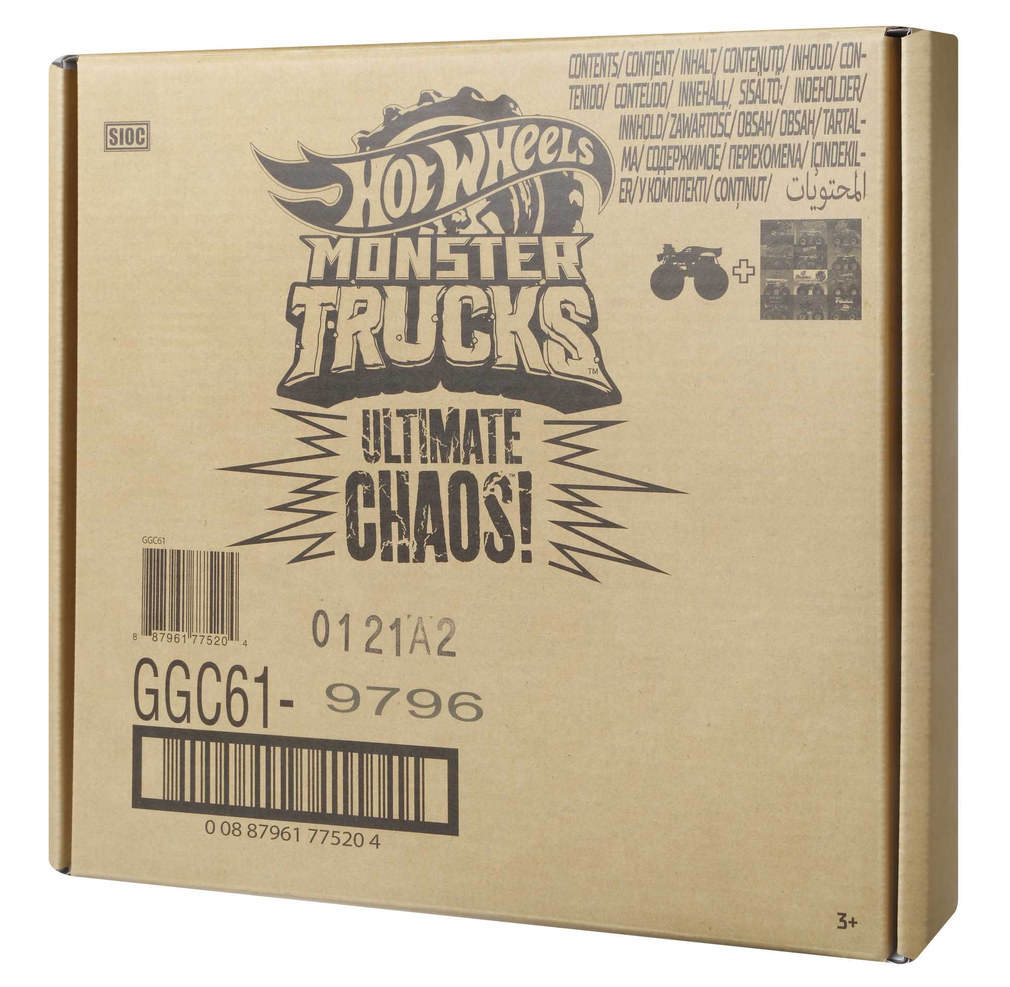 Hot Wheels Monster Trucks Ultimate Chaos 12Pk 1 Vehicle - Image 6