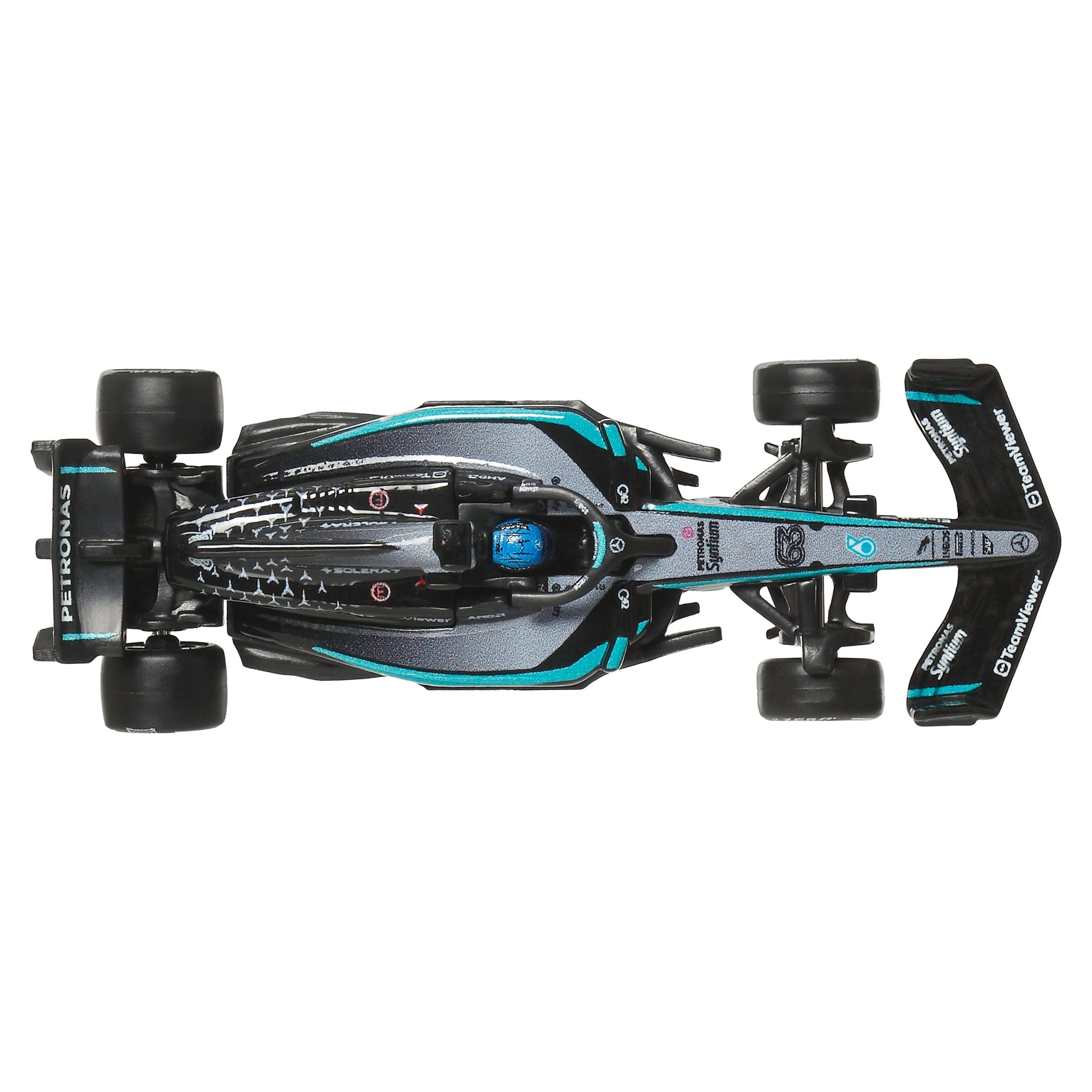 Hot Wheels Premium Mercedes-Amg Petronas Formula One Team 2-Pack With Russell & Antonelli Racecars - Image 6