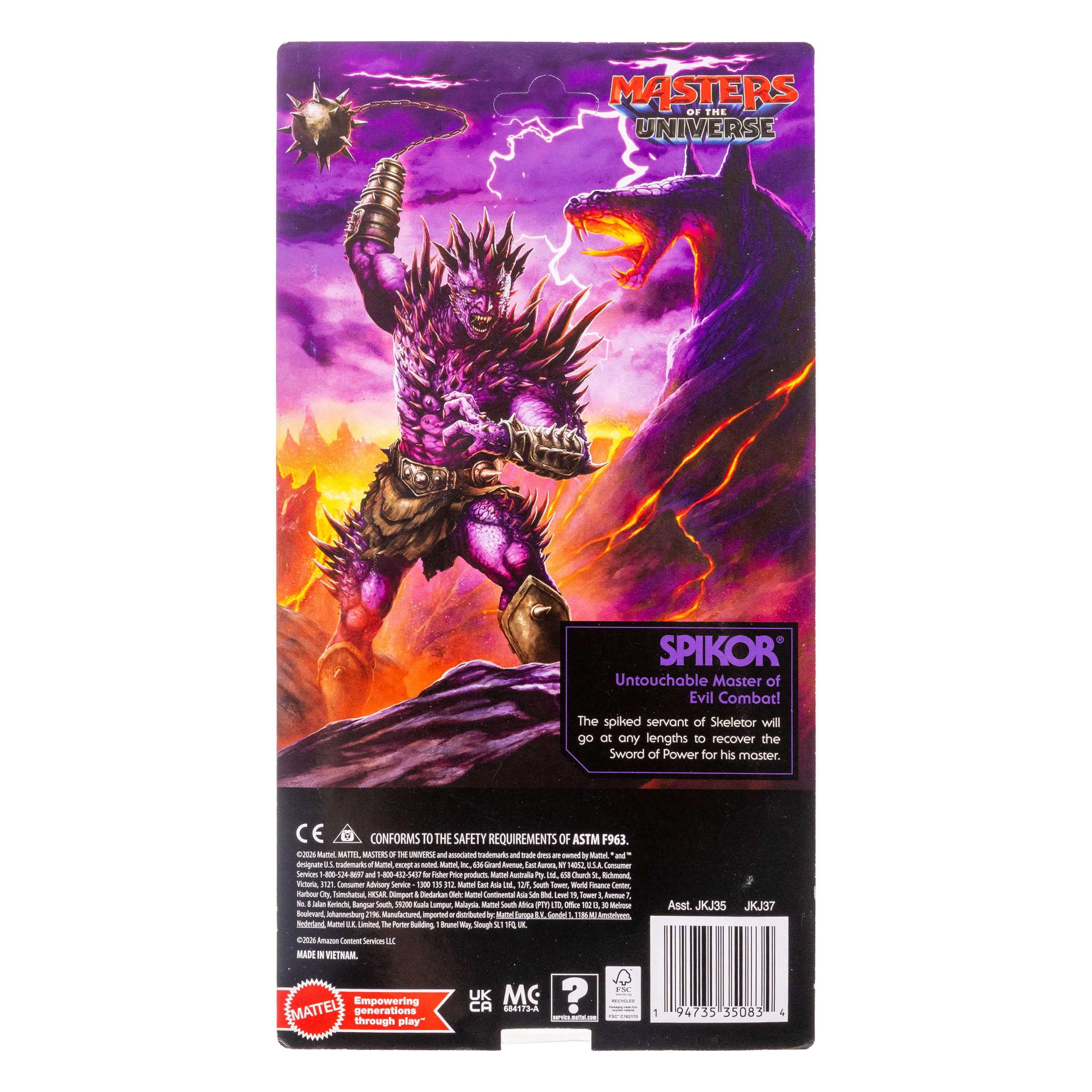 Masters Of The Universe Origins Spikor 2026 Movie 5.5 Inch Action Figure Villain Toy - Image 6