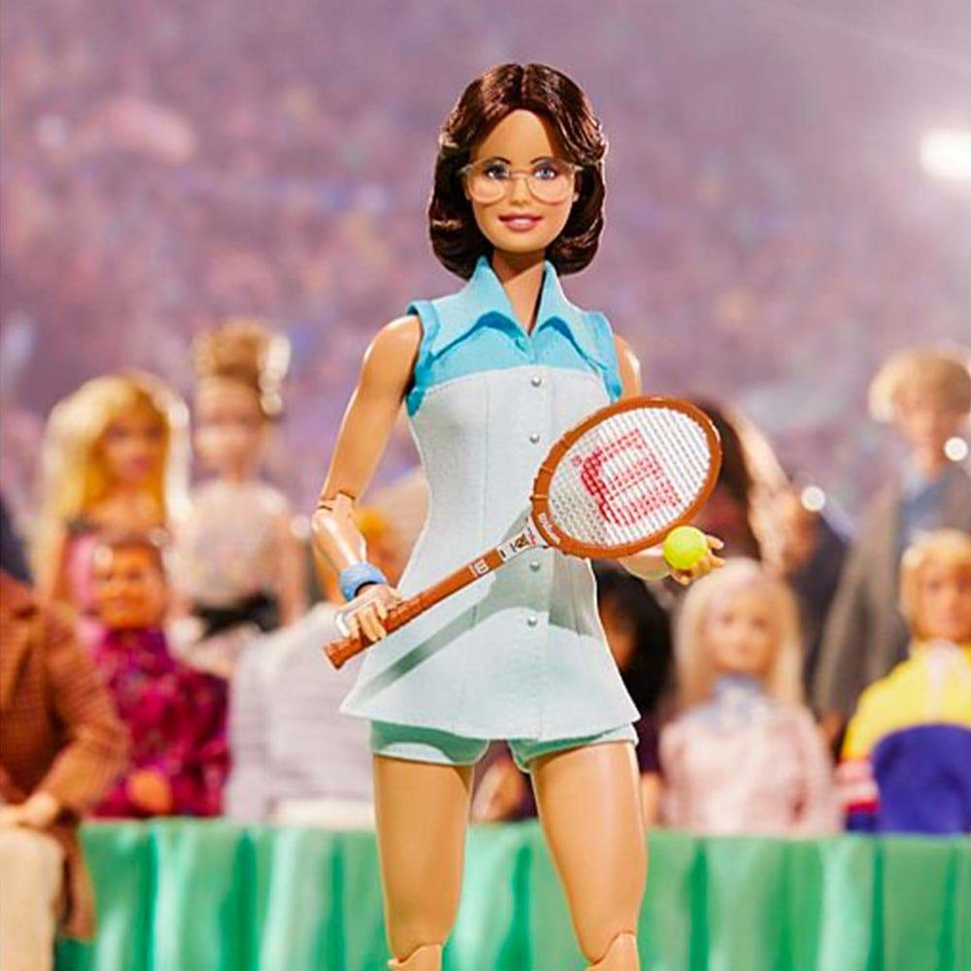 Billie Jean King Barbie Inspiring Women Series Doll - Image 2