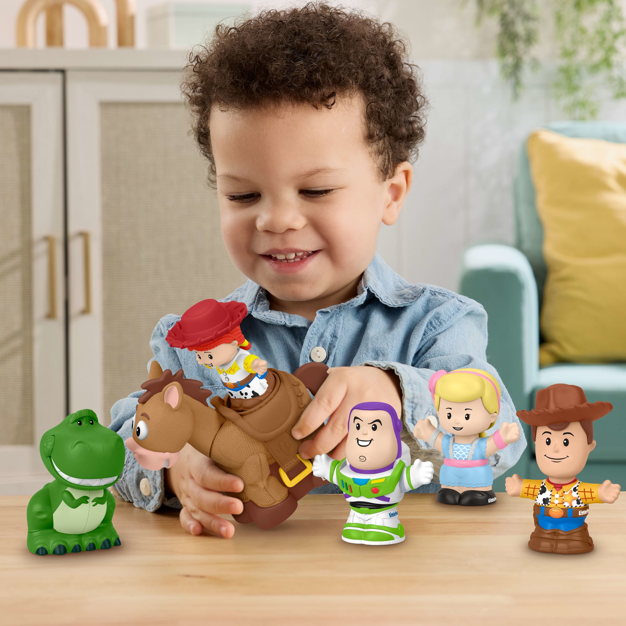 Little People Toy Story Juguete para Bebés Jessie & Tiro al Blanco - Image 4