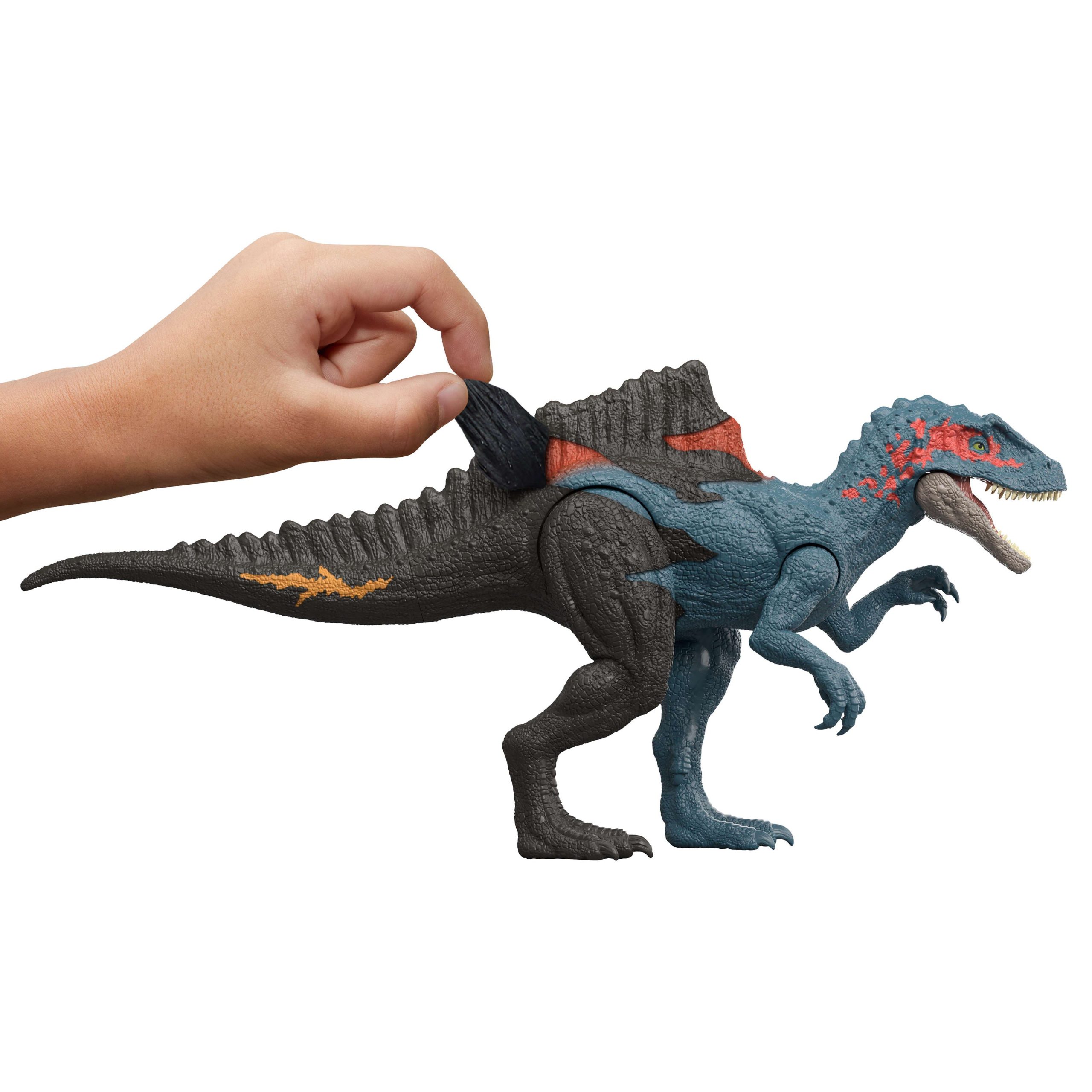 Figurine Articulée Concavenator Révélation Dino de Luxe Jurassic World. Jouet à Peler Changeant de Couleur - Image 4