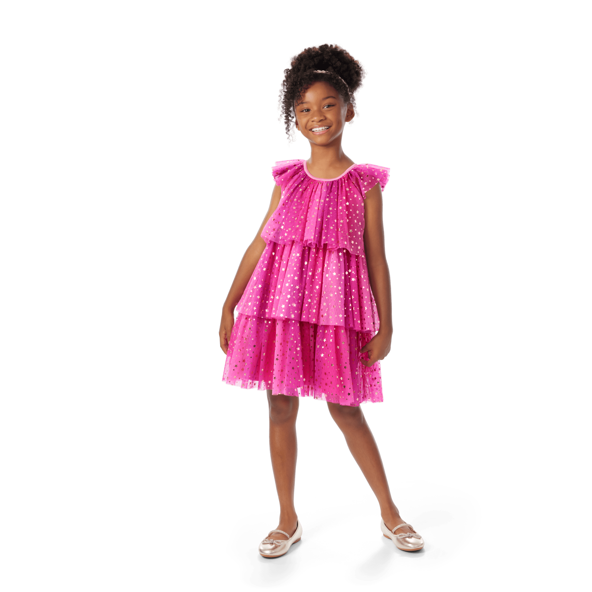 Pink Party-Ready Dresses & Accessories for Girls & 18-inch Dolls - Image 7
