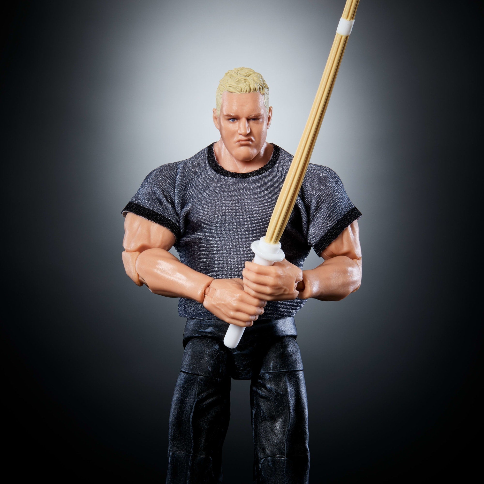 WWE Elite Collection Monday Night War Hardcore Hak Action Figure & Golga Build-A-Figure Parts - Image 3