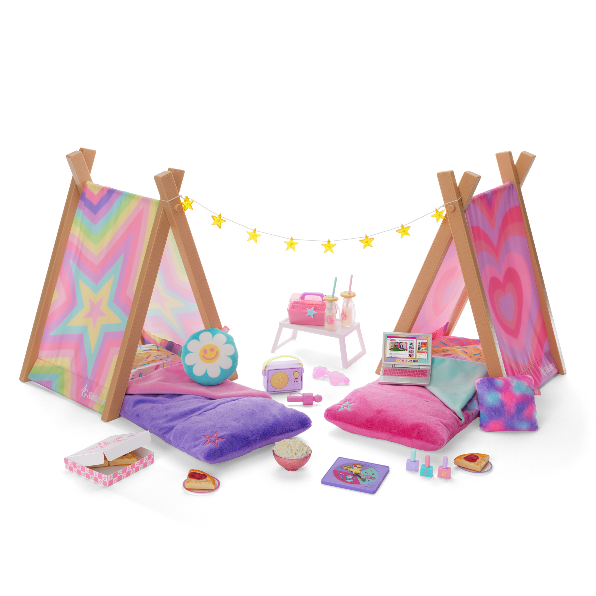 AG Sisters™ Glamping Girls Sleepover Set