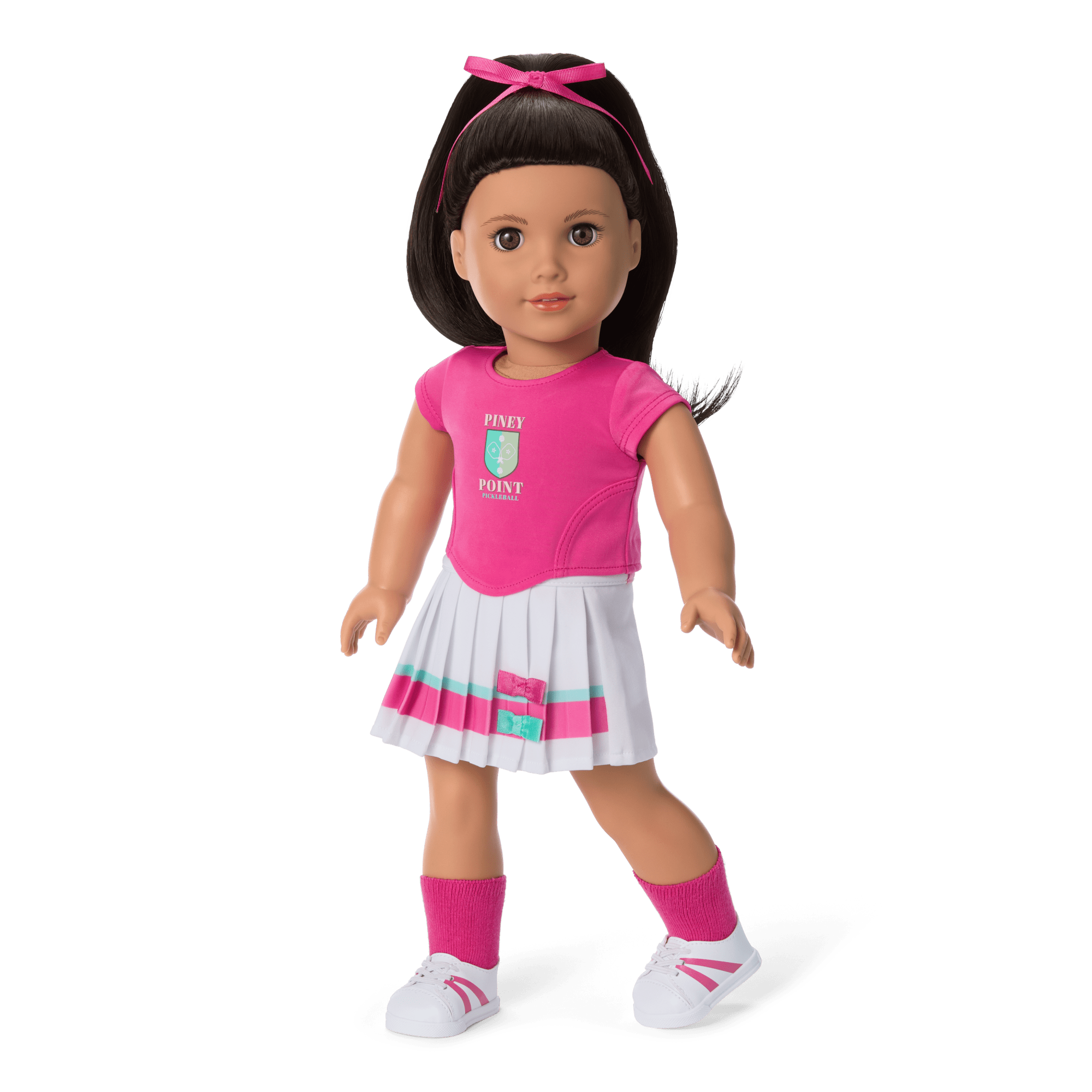 Raquel's™ Piney Point Pickleball Outfit for 18-inch Dolls (Girl of the Year™ 2026) - Image 2