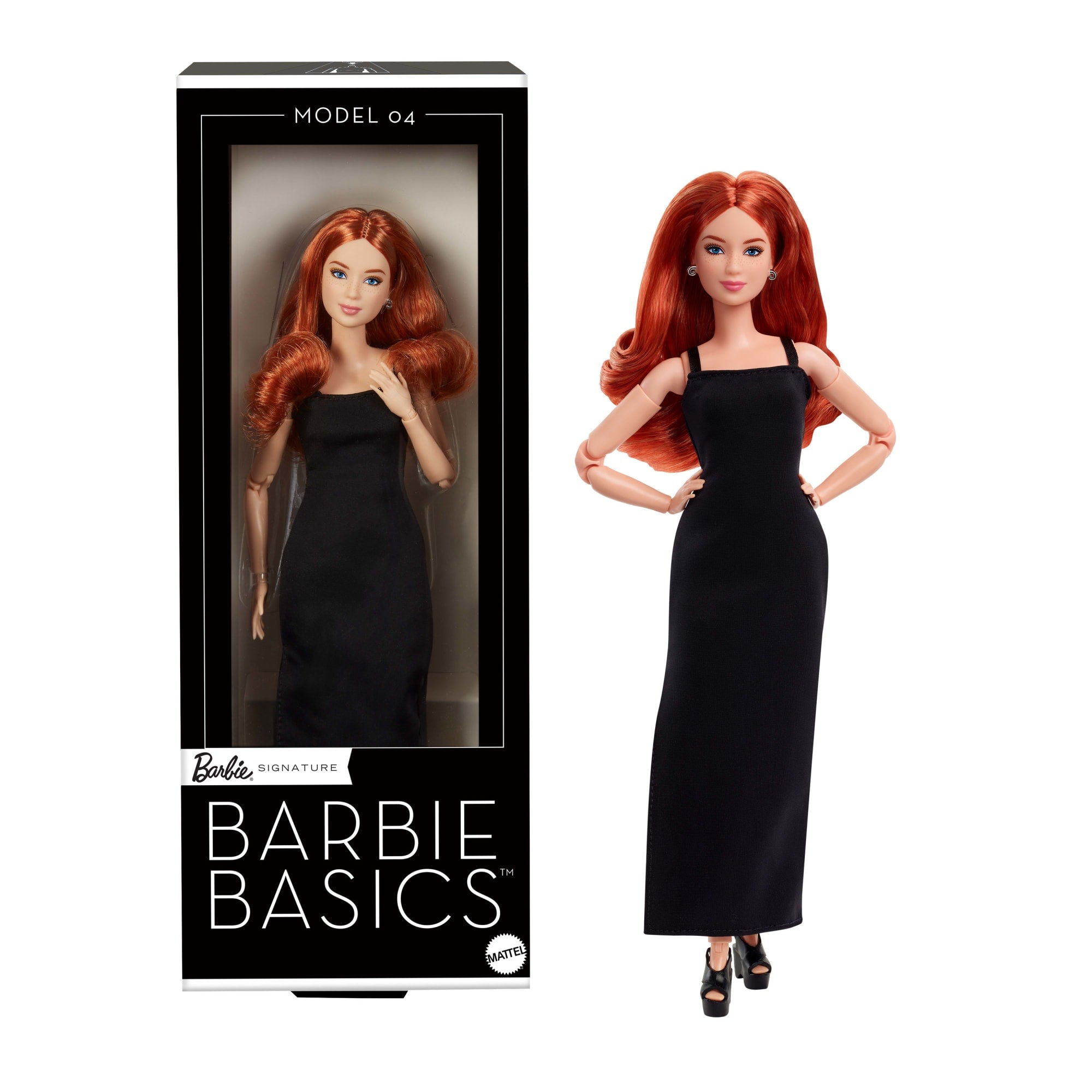 Barbie Essentiels-Poupée de Collection Modèle 04 Cheveux Roux