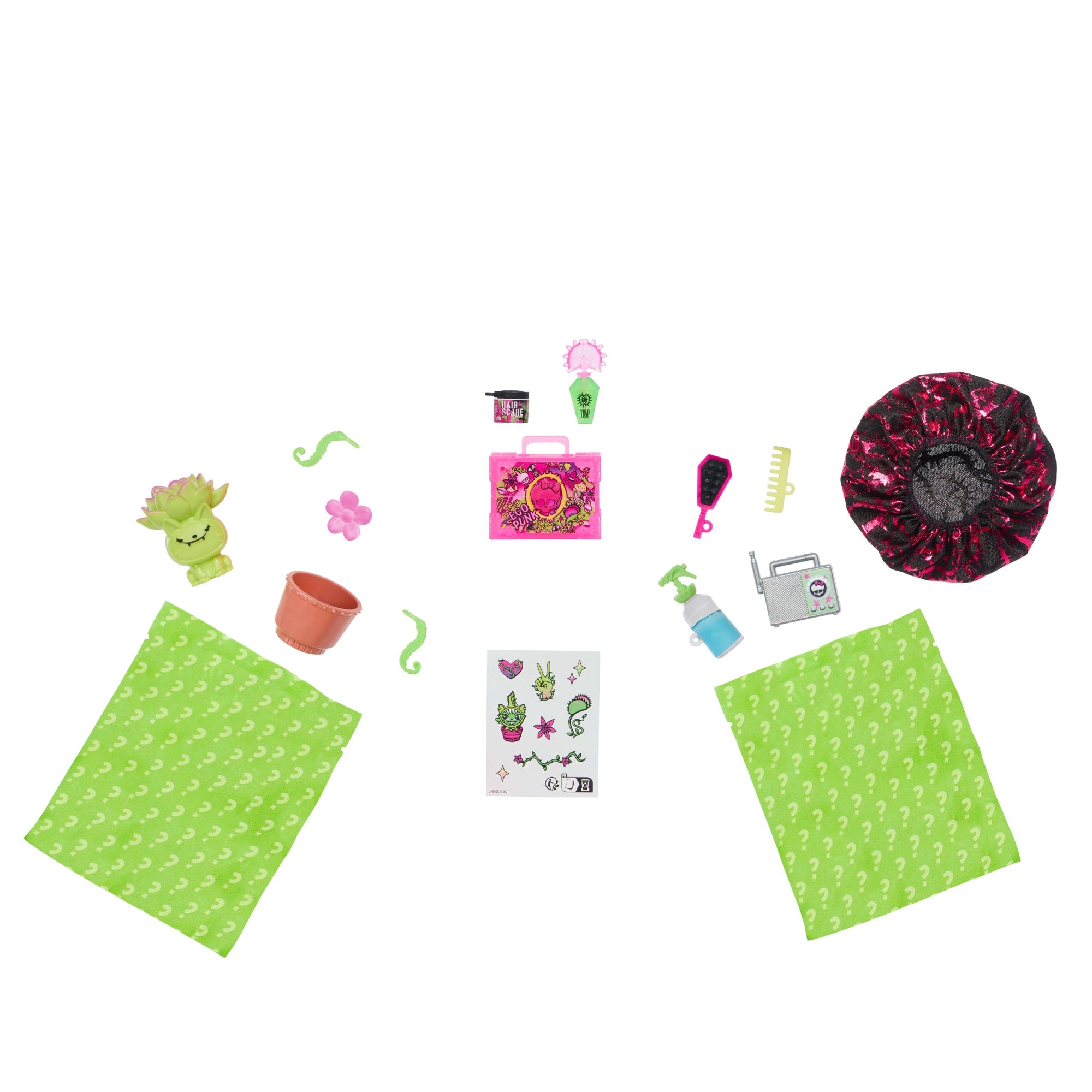Monster High Self-Scare Secrets Venus Mcflytrap Fashion Doll With 13 Realistic Accessories - Image 4