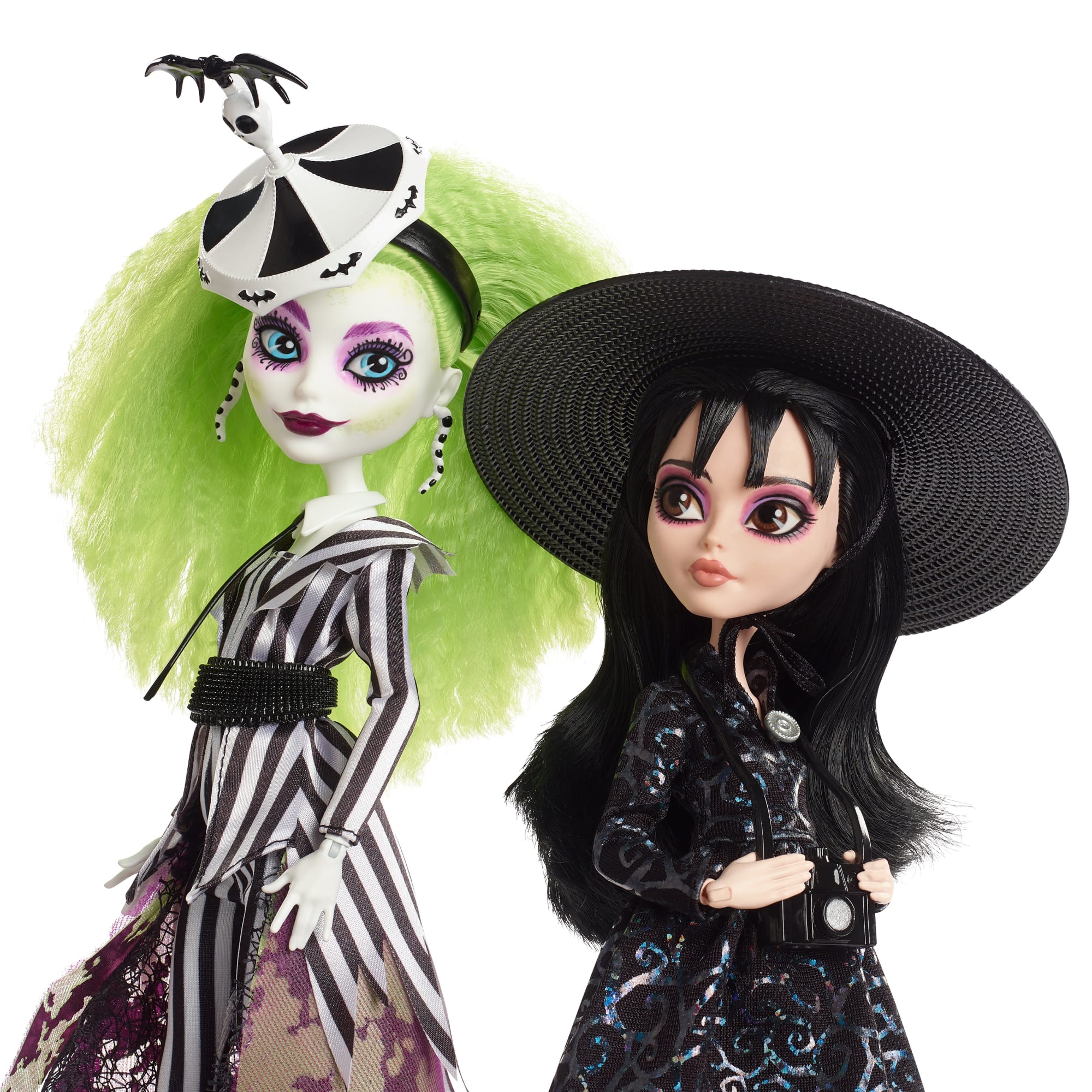 Beetlejuice & Lydia Deetz Monster High Skullector Doll 2-Pack - Image 3