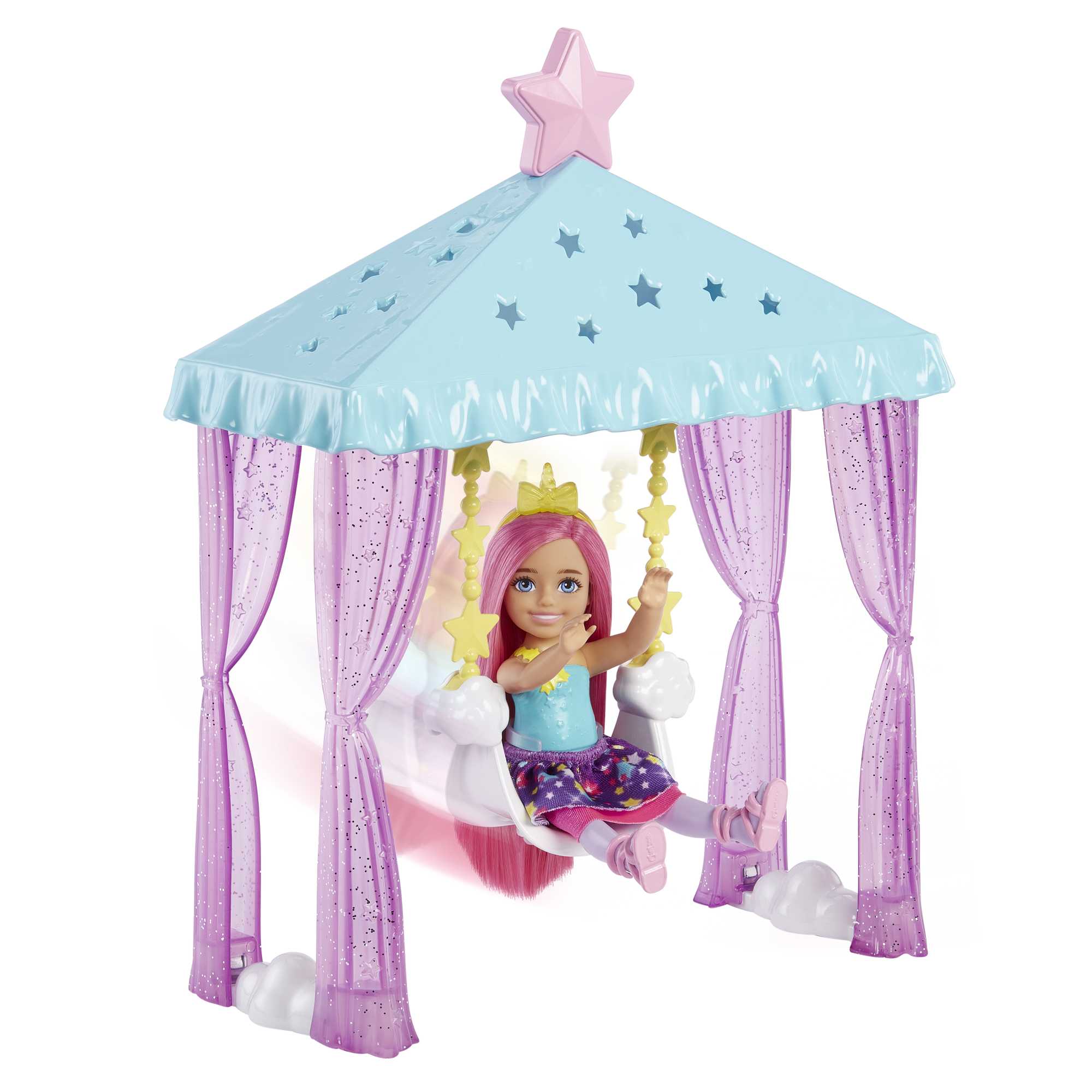 Barbie®-La Tête Dans Les Étoiles-Coffret Avec Poupée Chelsea et Chat - Image 2