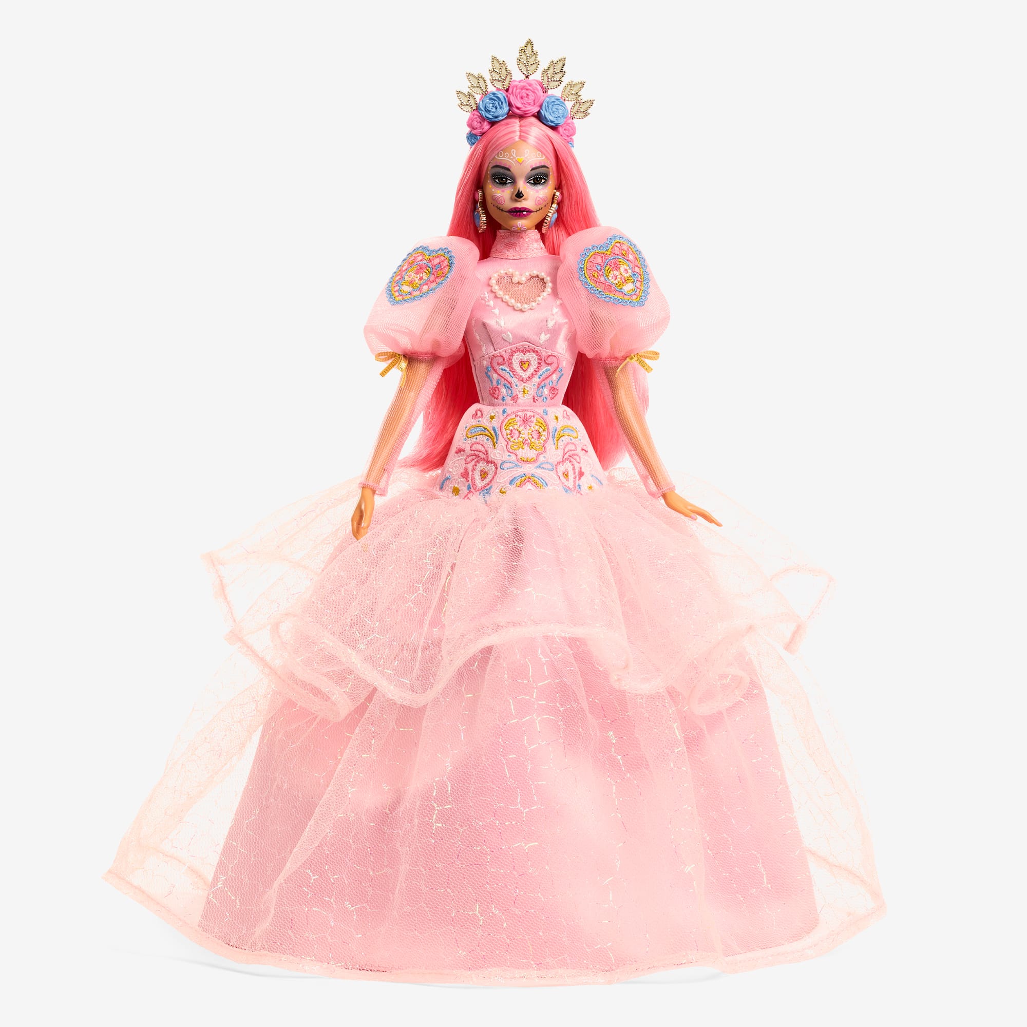 2023 Día De Muertos Barbie x Pink Magnolia Doll - Image 10