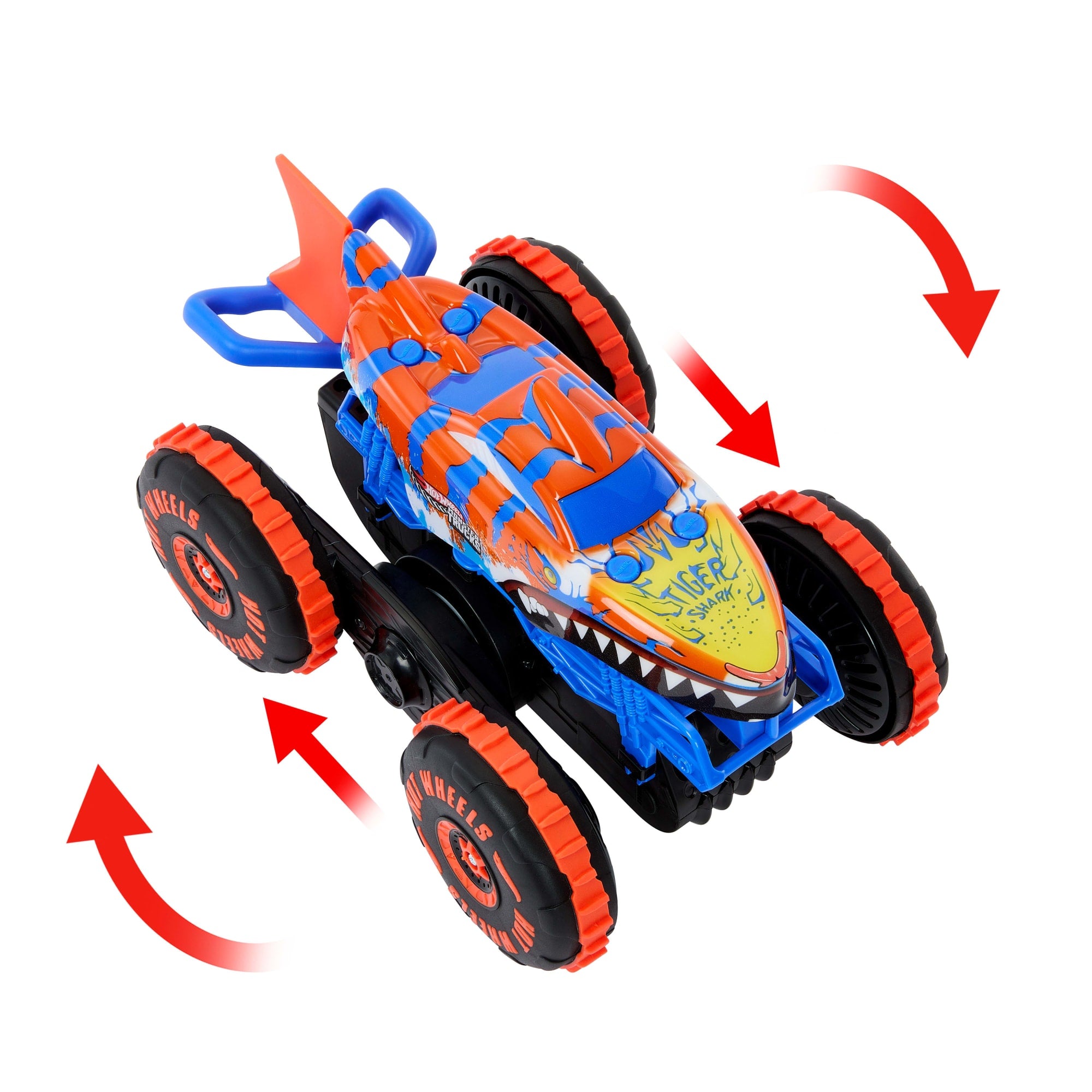 Hot Wheels Monster Trucks Vehículo a Control Remoto Tiger Shark Escalador - Image 3