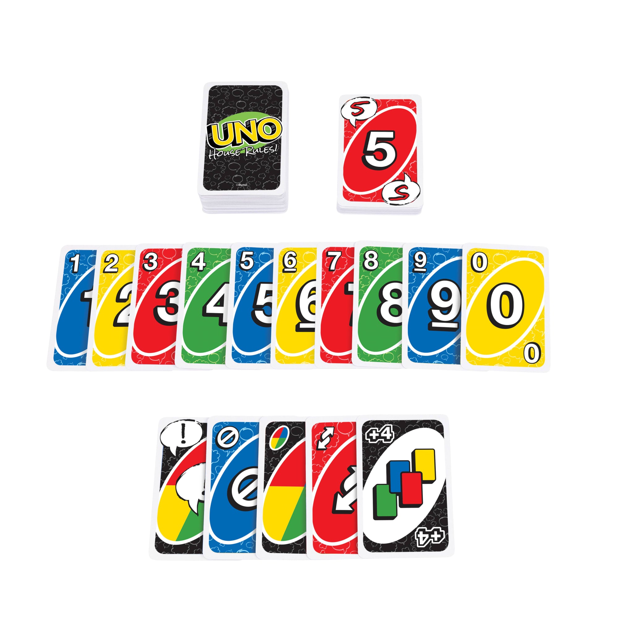 UNO House Rules Card Game For Adult. Family & Game Night - Image 5