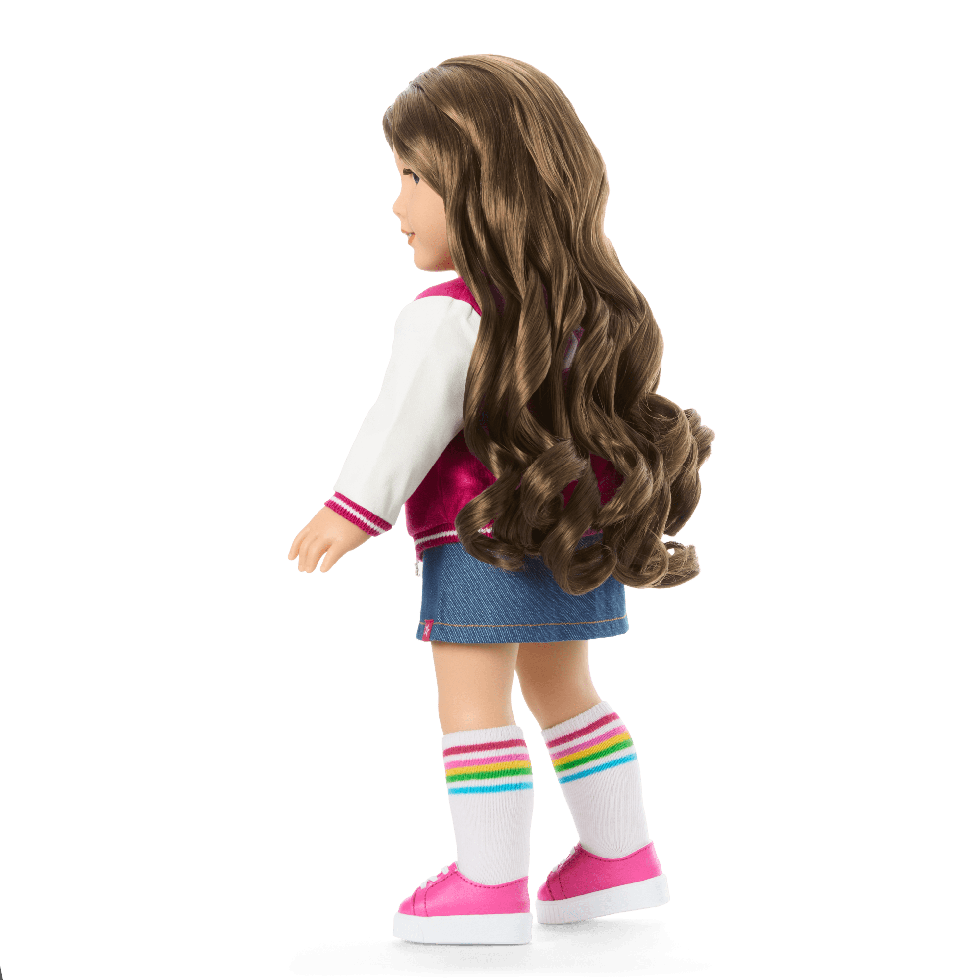Truly Me™ 18-inch Doll #126 with wavy brown hair - Image 4