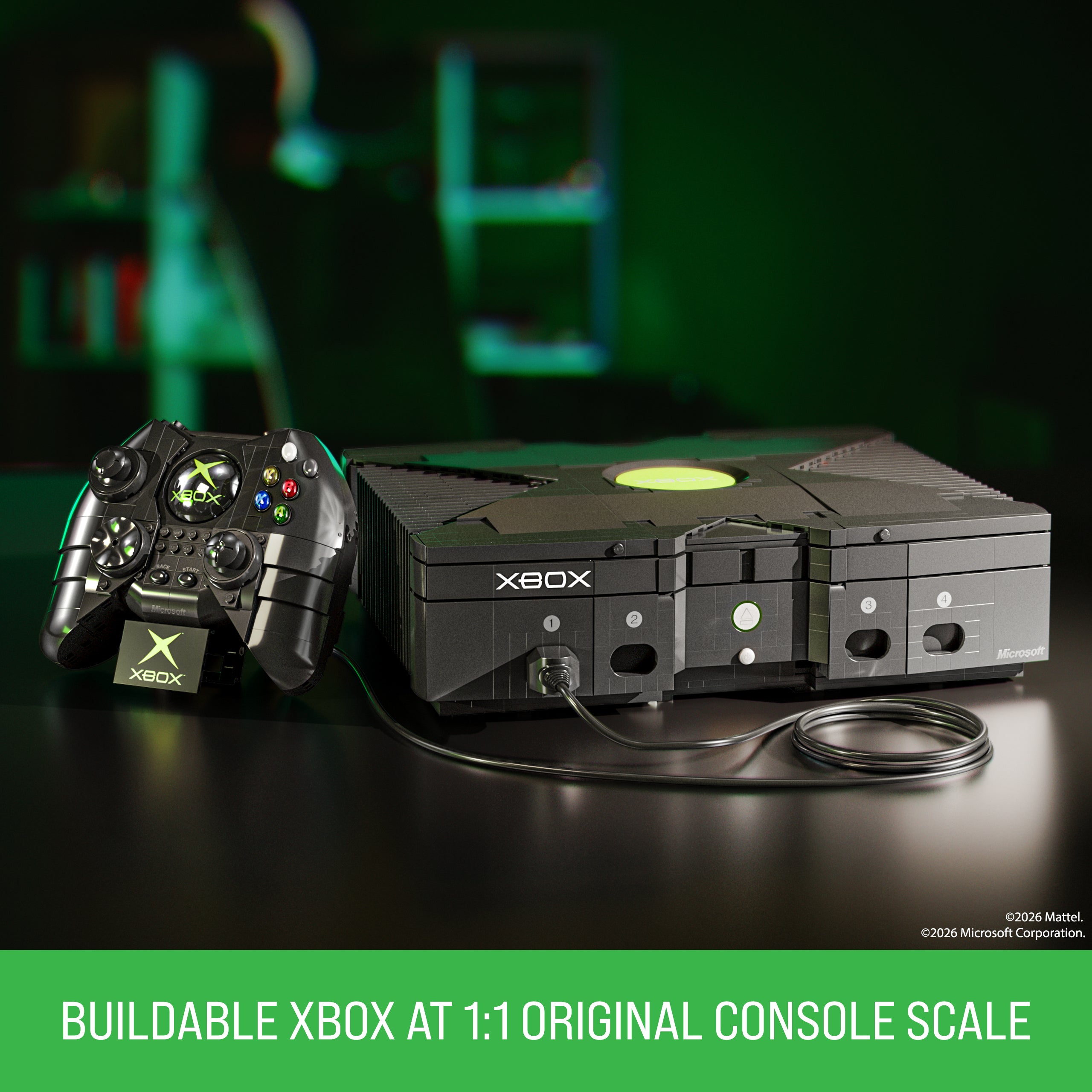 Mattel Brick Shop Microsoft Xbox Building Toy Kit (3509 Pieces). For Collectors - Image 3