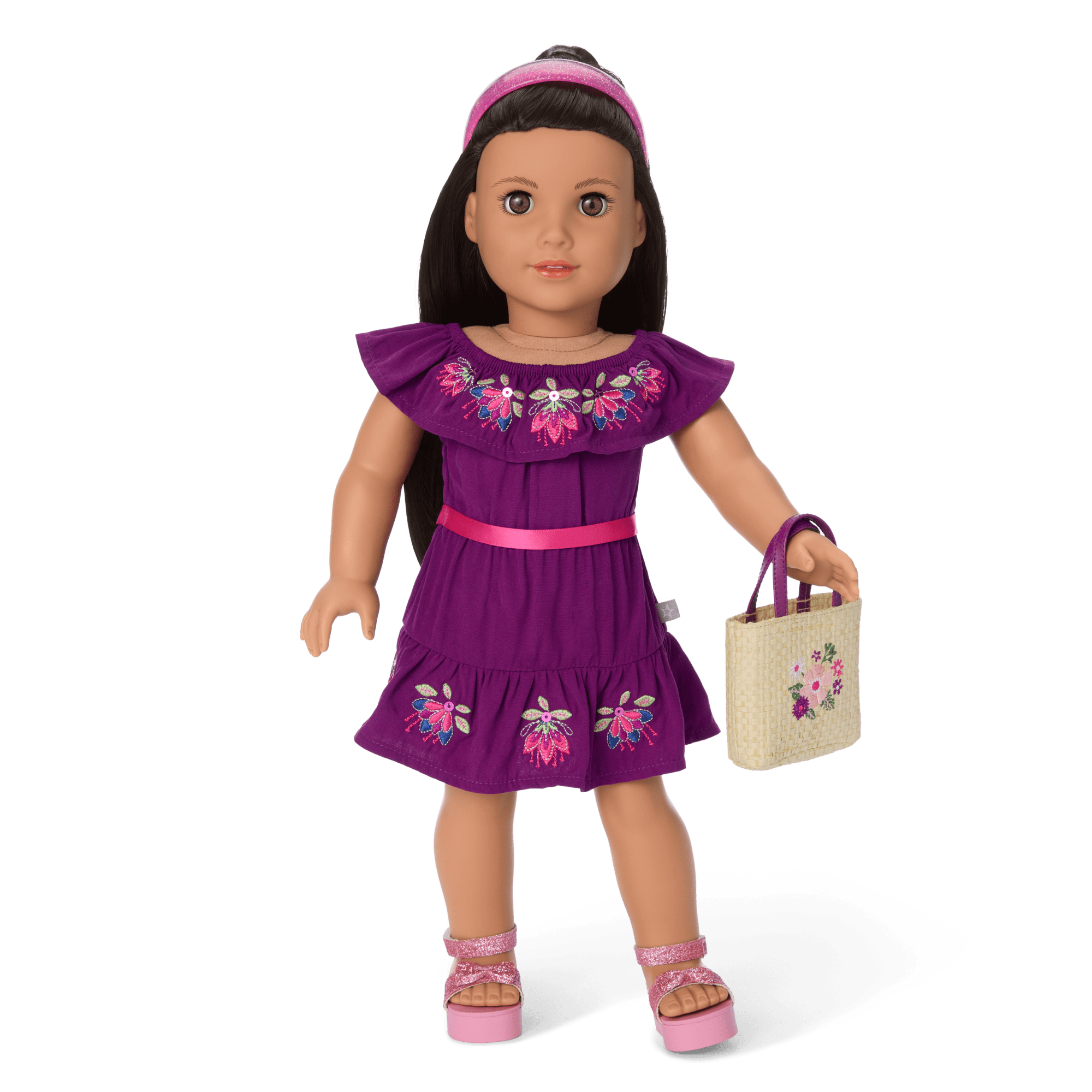 Raquel's™ Beach Party Dress for 18-inch Dolls (Girl of the Year™ 2026) - Image 2
