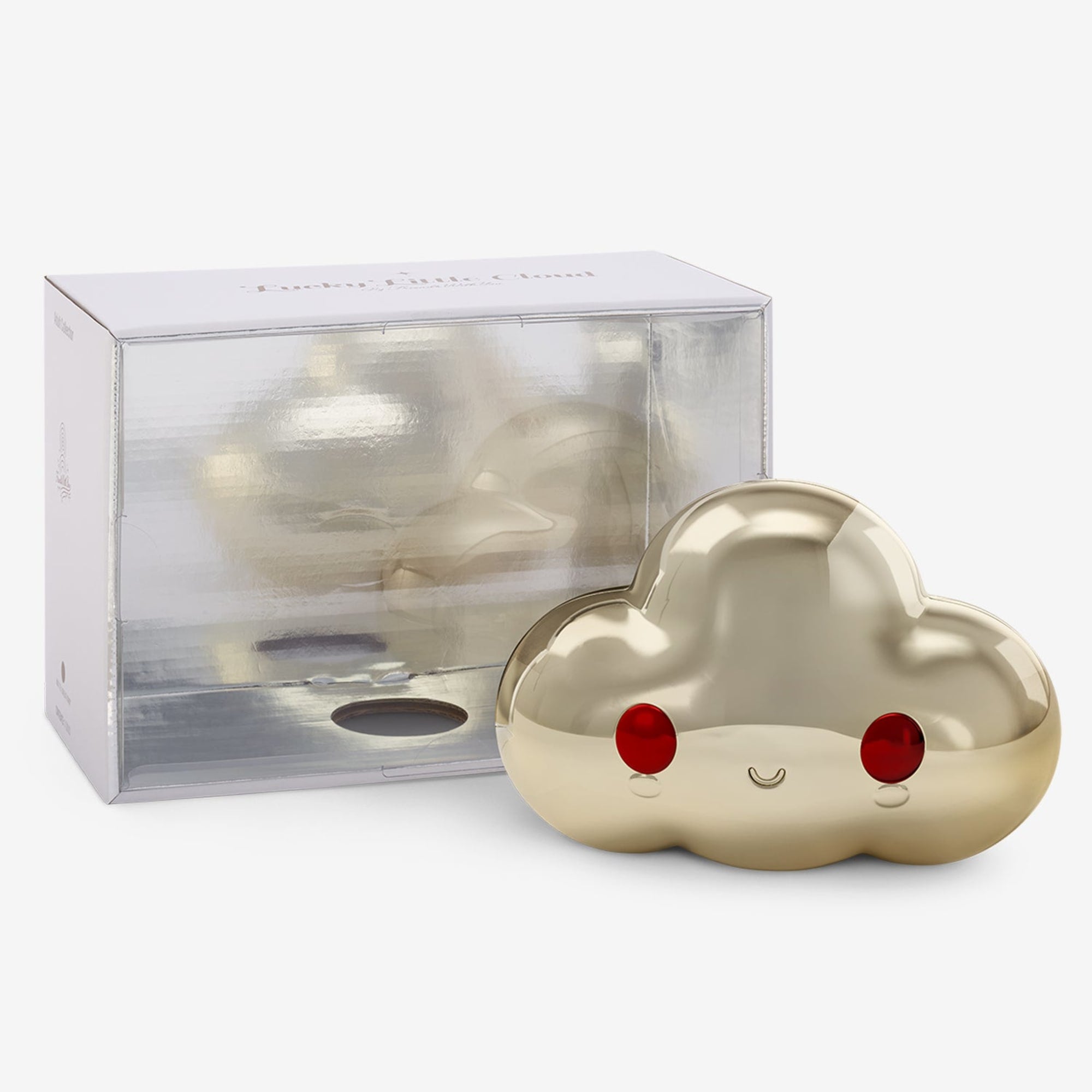 FriendsWithYou Lucky Little Cloud Magic 8 Ball Gold Amulet - Image 7