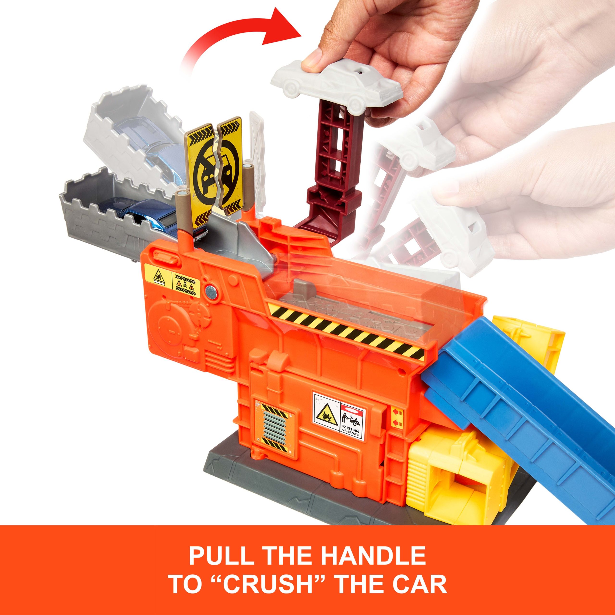 Matchbox The Movie Smalley's Launch & Crush Playset Inspired By The Film. 1 Toy Die-Cast Car - Image 4