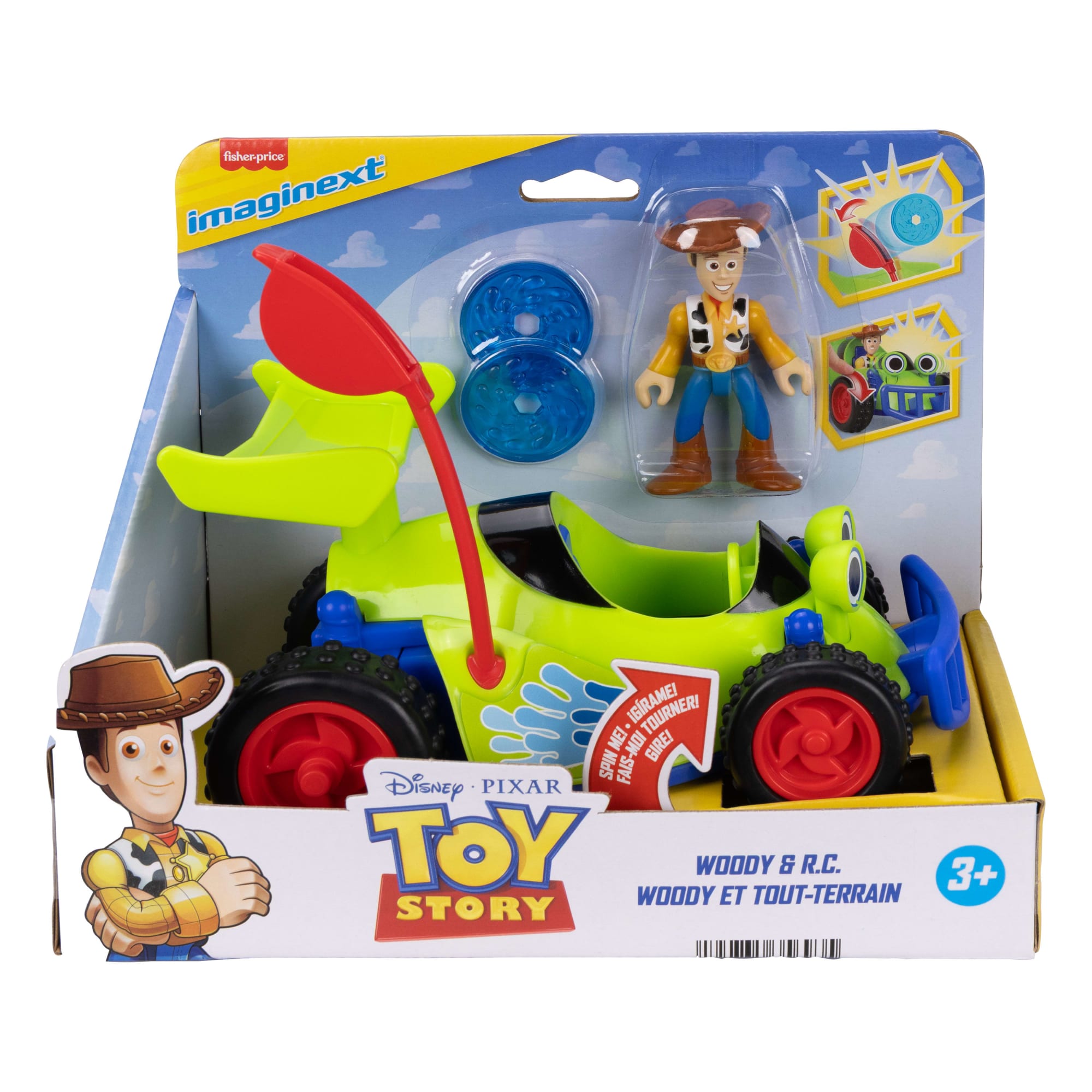 Imaginext Project Target Figura de Ação Imaginext Toy Story Pack com Woody e R.C. - Image 6