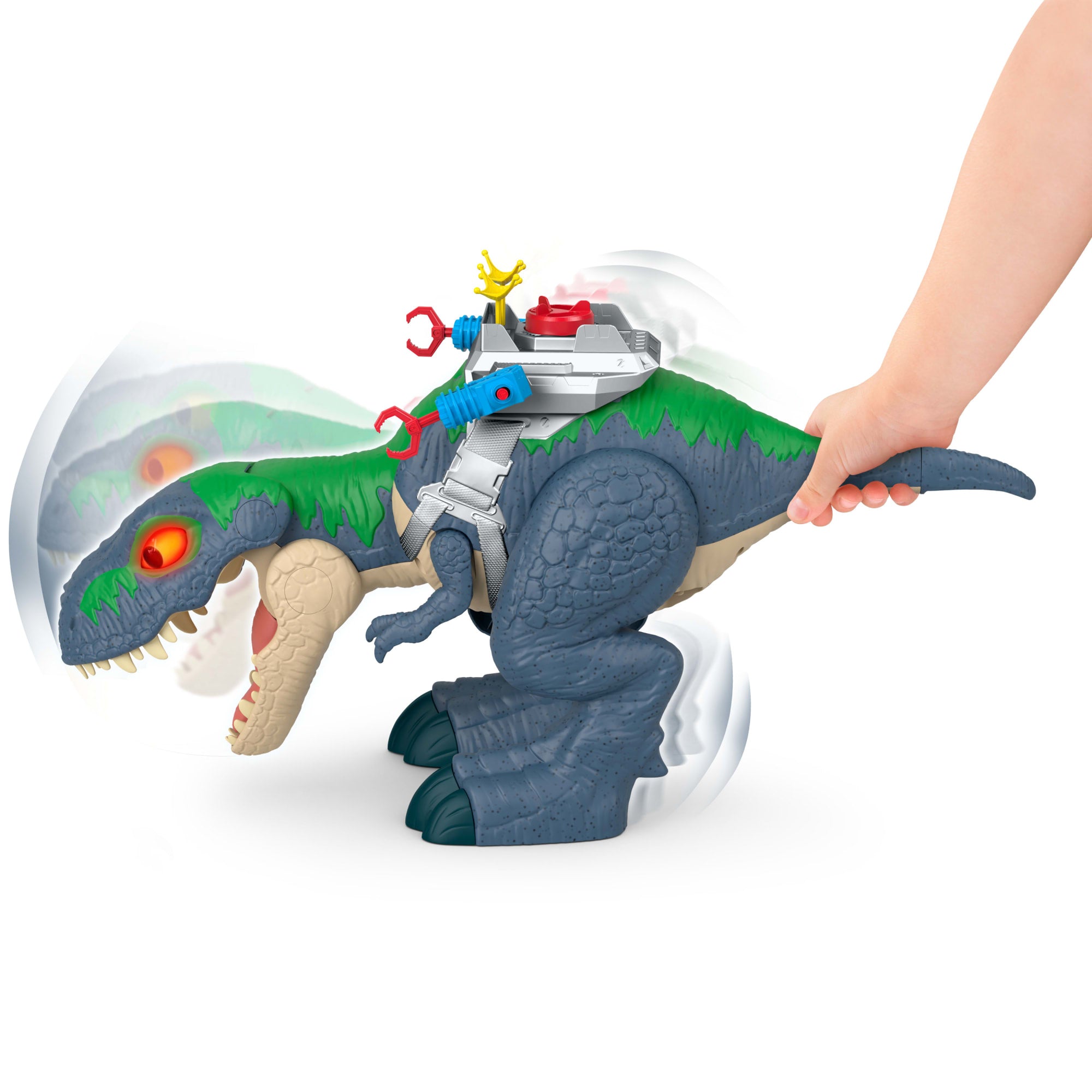 Imaginext Jurassic World Dinossauro de Brinquedo Ultimate T. Rex com Luzes e Sons - Image 3