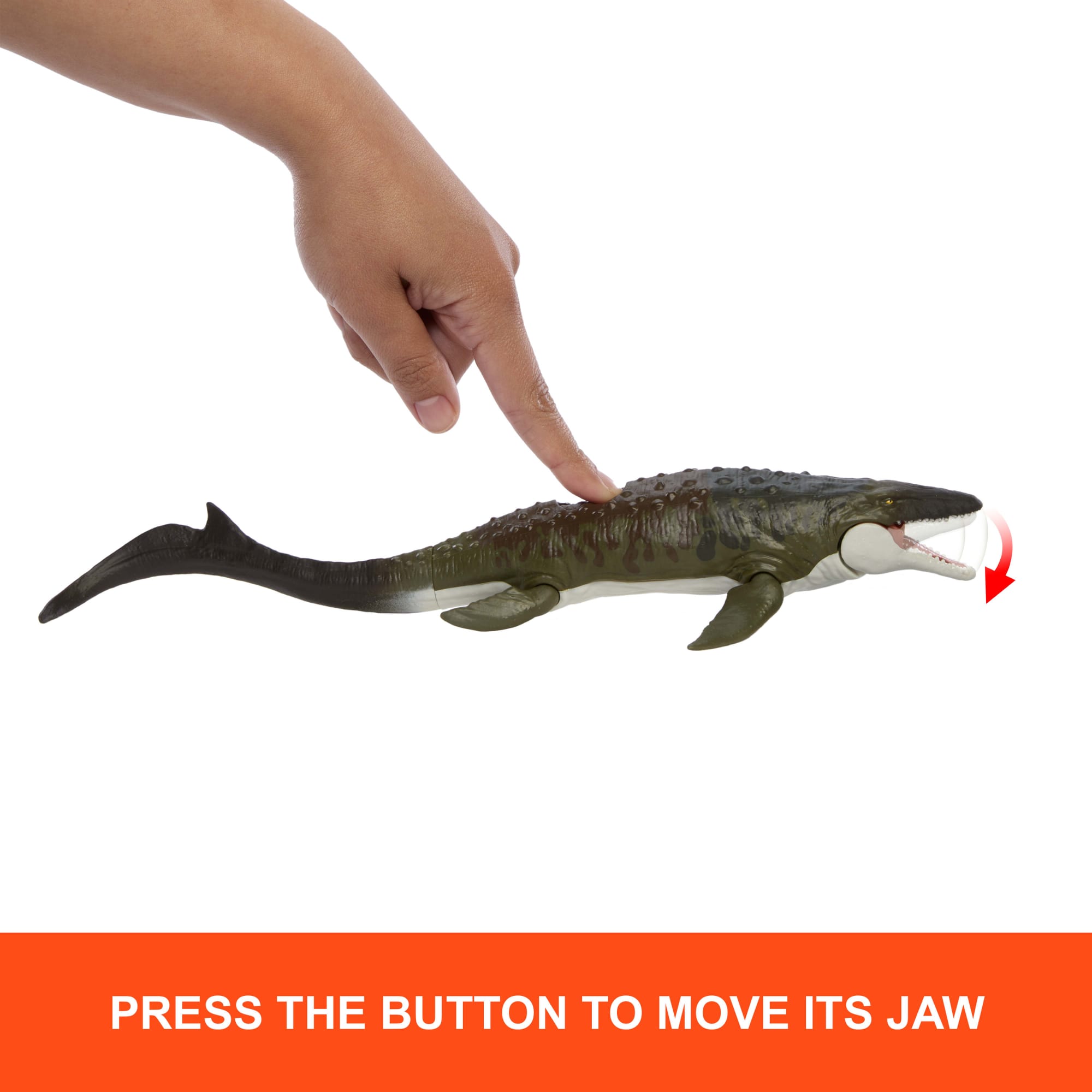 Matchbox Jurassic World Mosasaurus Rescue Action Boat Playset With Ship. Dino. Toy Car & Missiles - Image 4