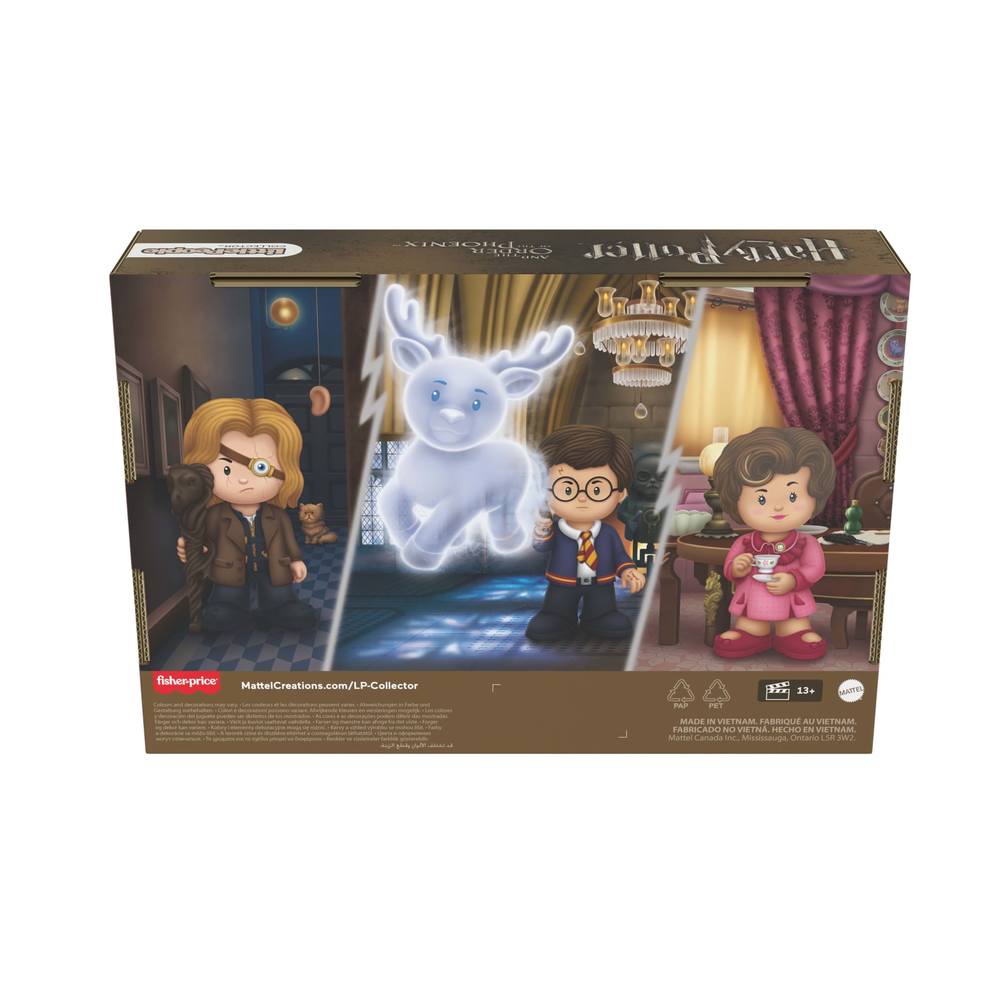 Little People Collector Figura de Brinquedo Pacote do Harry Potter Ordem da Fênix - Image 4