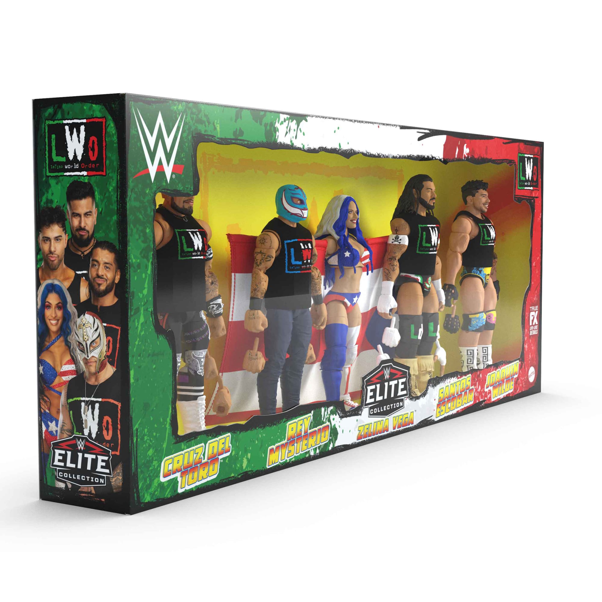 WWE Elite Collection Latino World Order (LWO) 5-Pack - Image 14