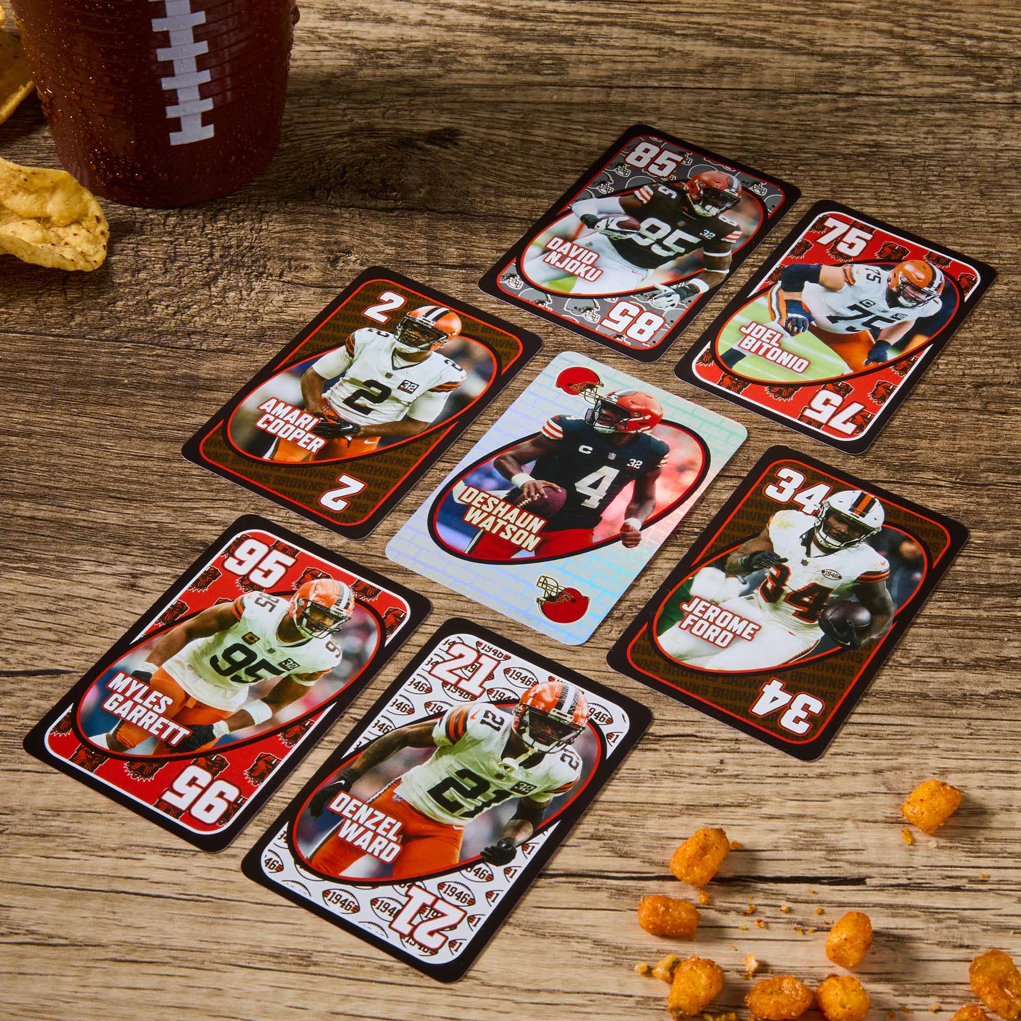 UNO Fandom NFL Cleveland Browns Game Deck - Image 4