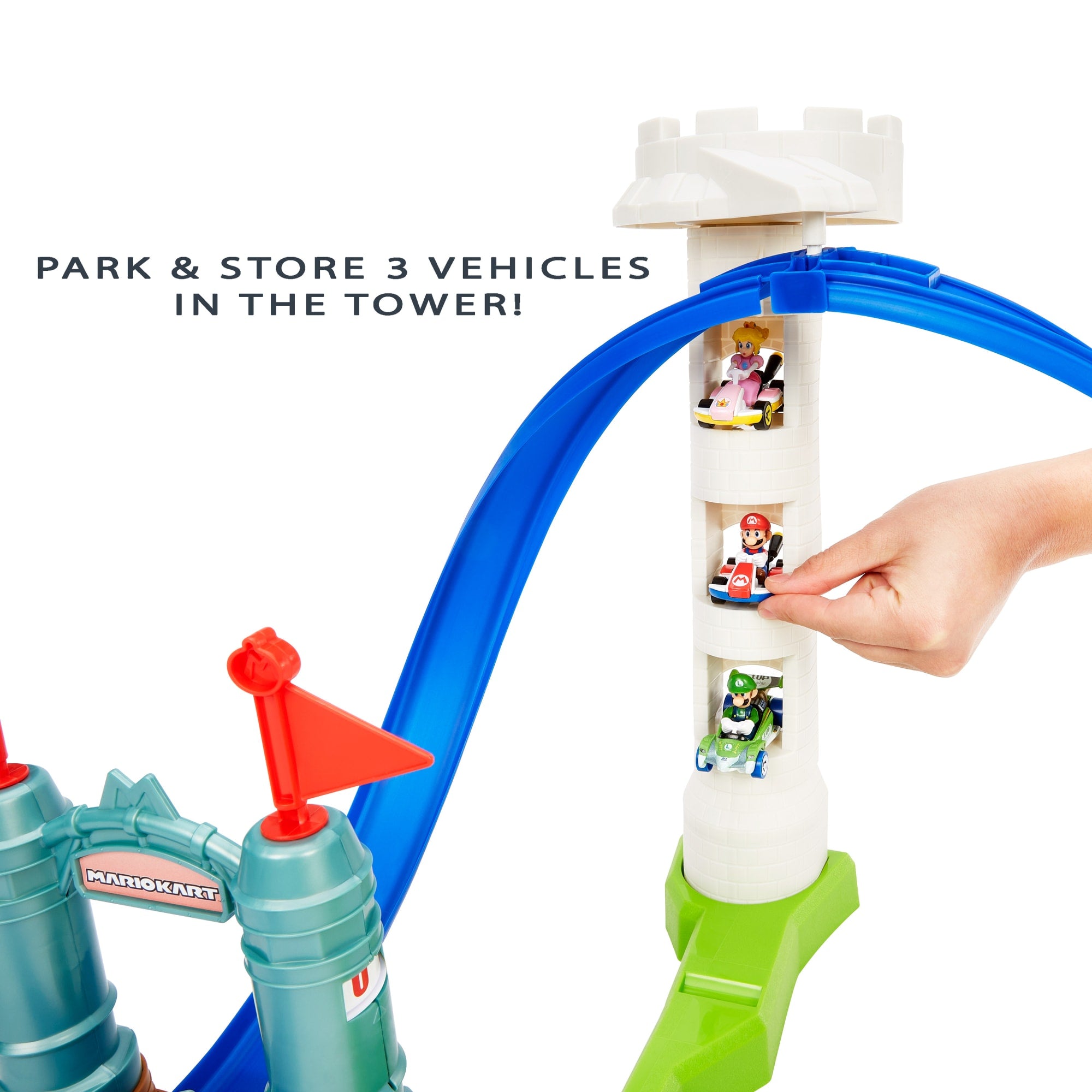 Hot Wheels Mariokart Circuit Slam Track Set - Image 5