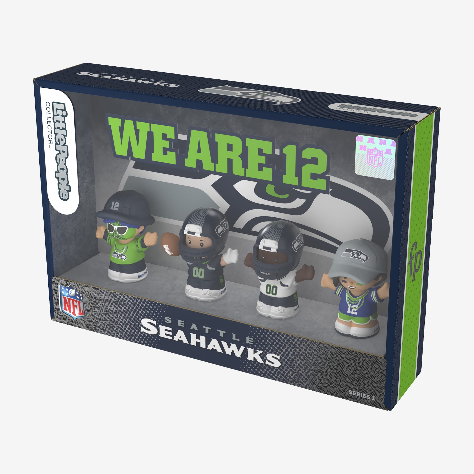 Little People Collector x NFL Seattle Seahawks Set - Image 11