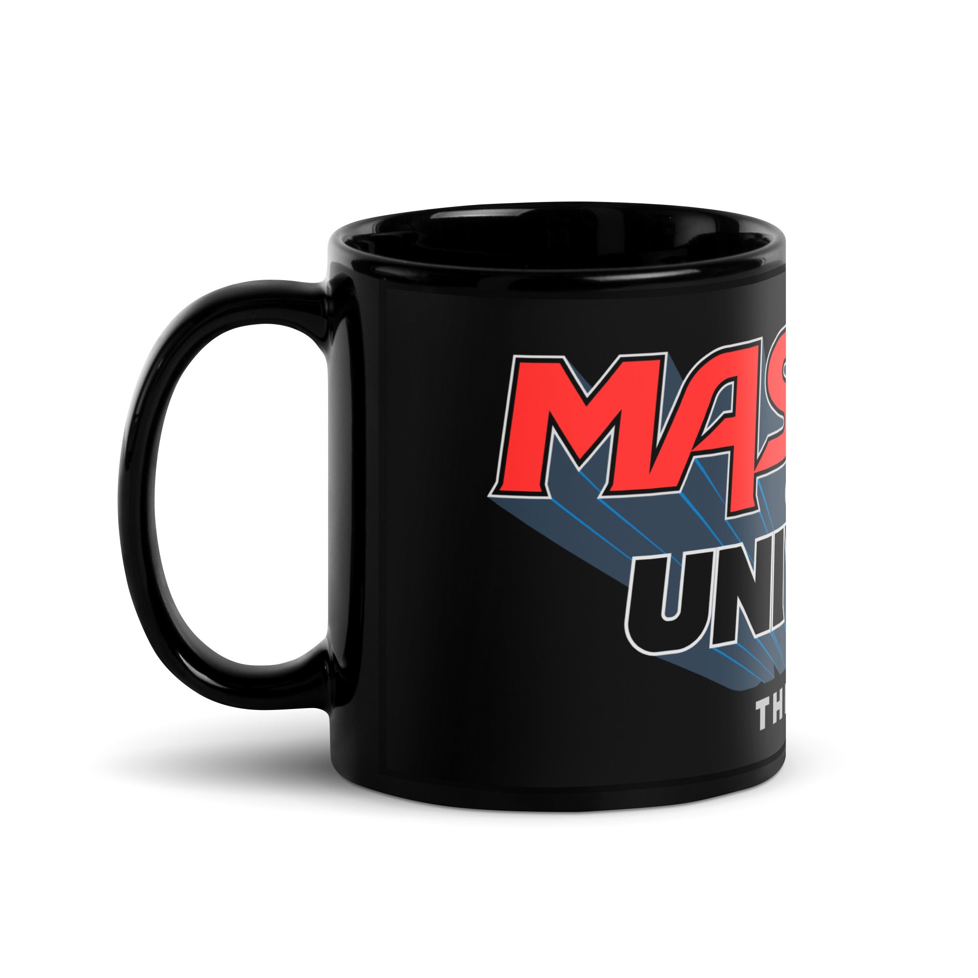 Masters of the Universe The Movie Logo Black Mug - Image 2