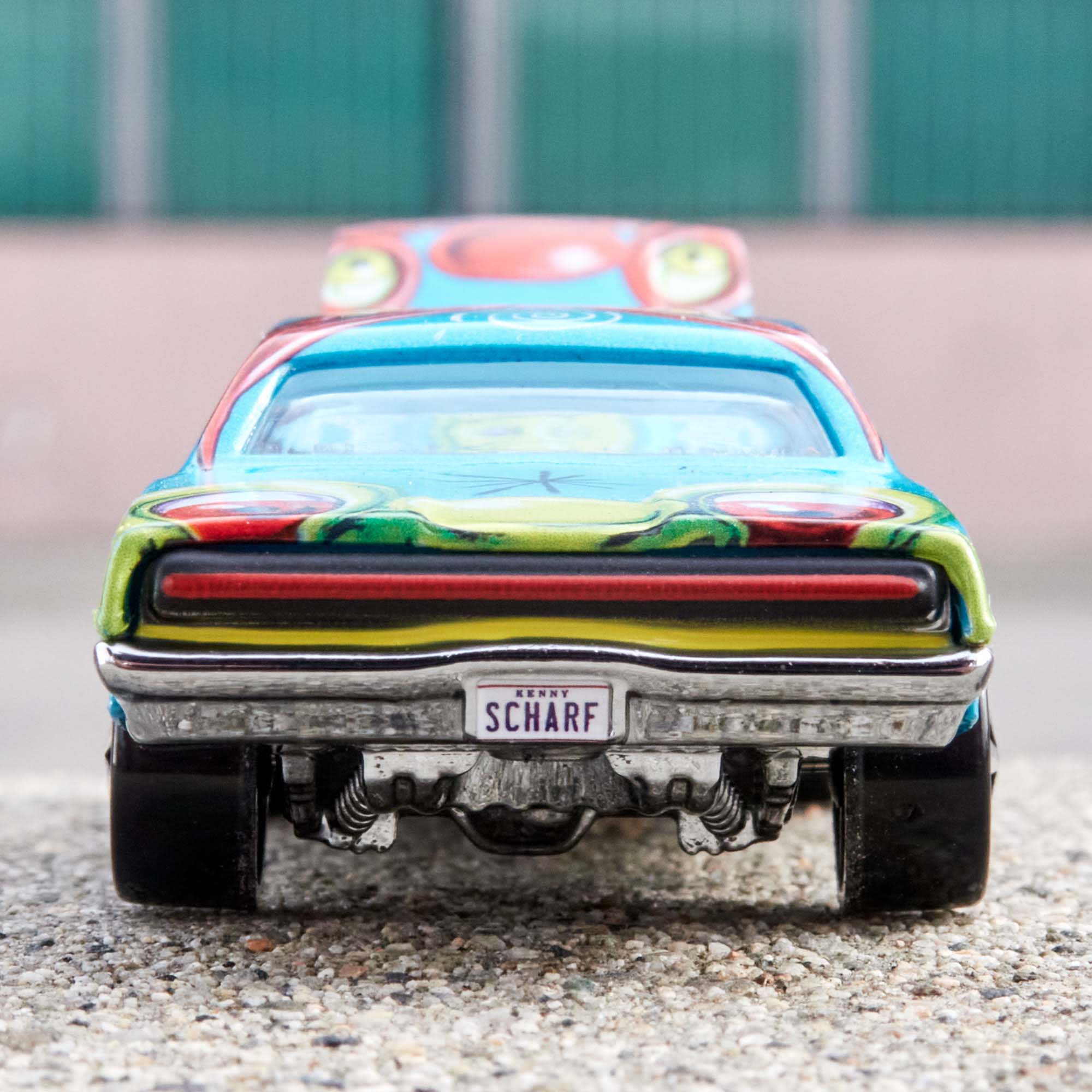 Hot Wheels x Kenny Scharf Signed Custom T-Bird - Image 7