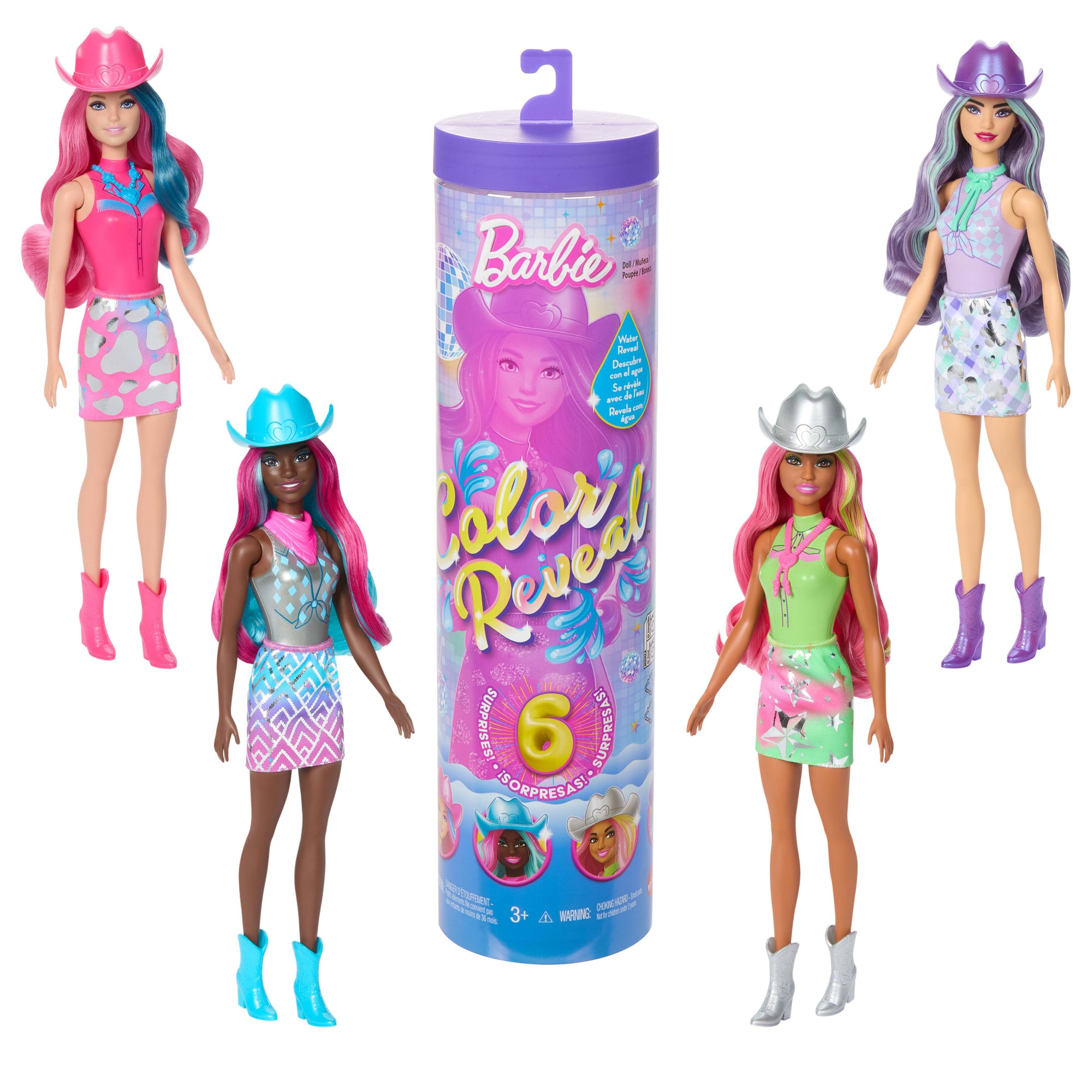 Barbie Color Reveal Boneca Moda Disco - Image 3