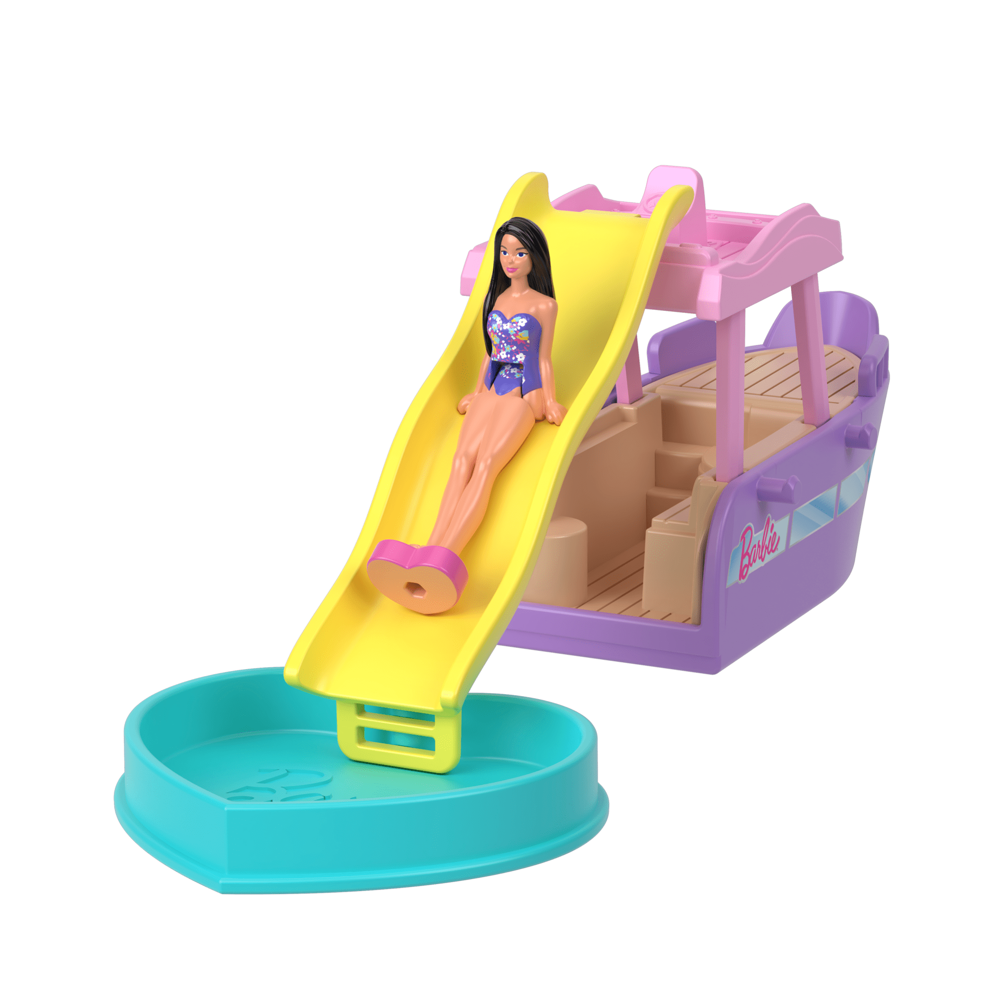 Barbie Mini BarbieLand Veículo para Boneca Iate Dos Sonhos - Image 4