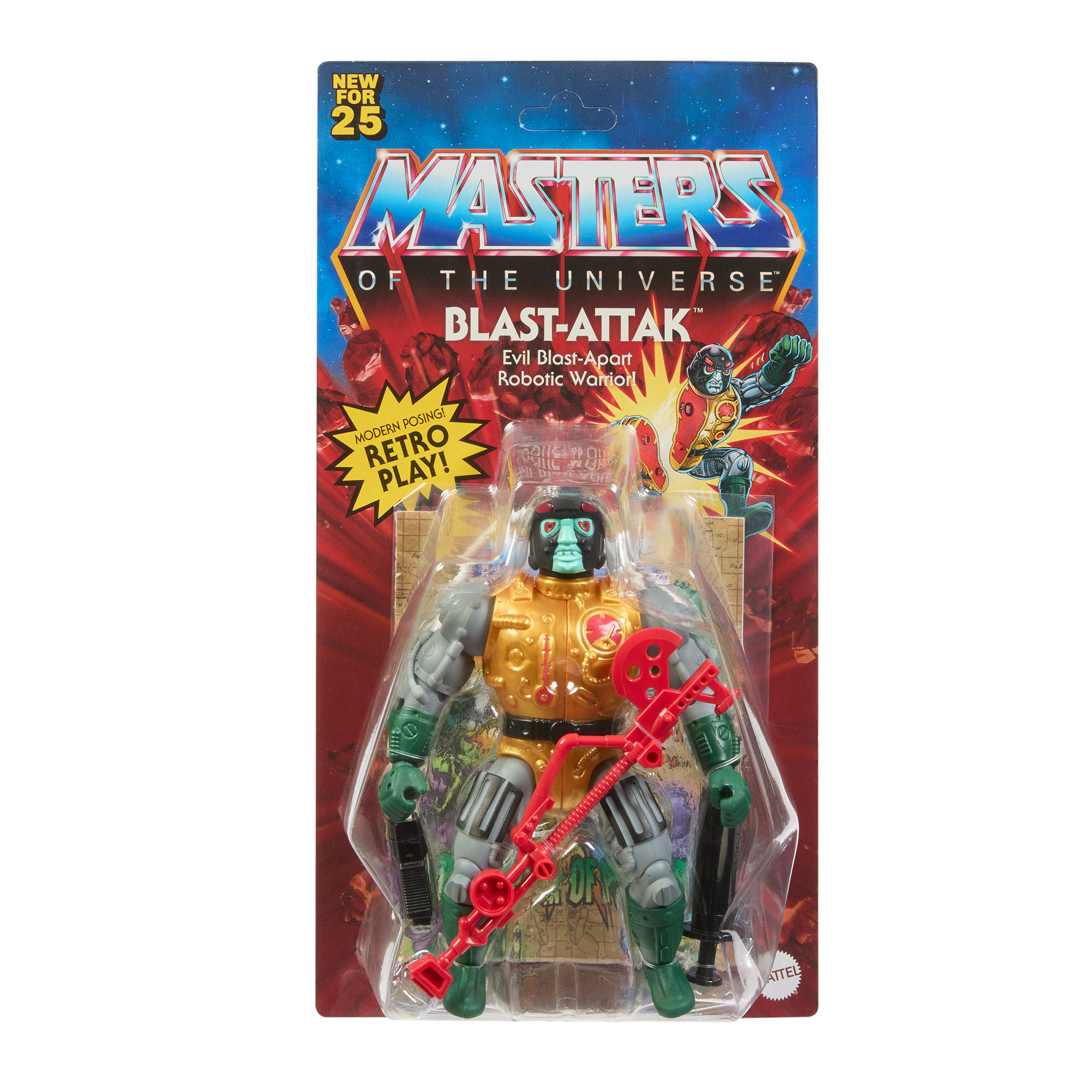 Masters of the Universe Origins Blast-Attak Action Figure - Image 6