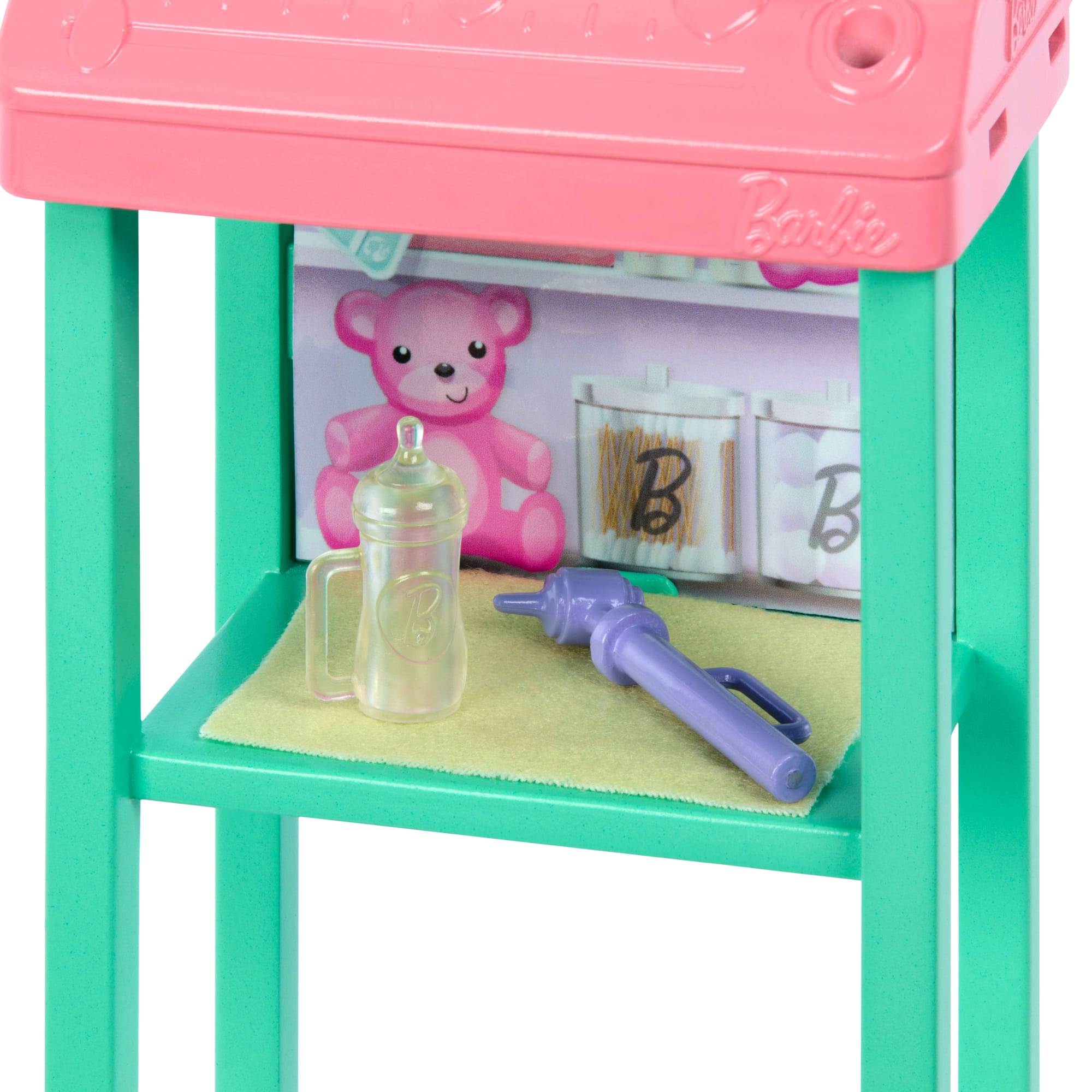 Barbie Baby Doctor Doll With Brunette Fashion Doll. 1 Baby Doll. Furniture & Accessories - Image 5