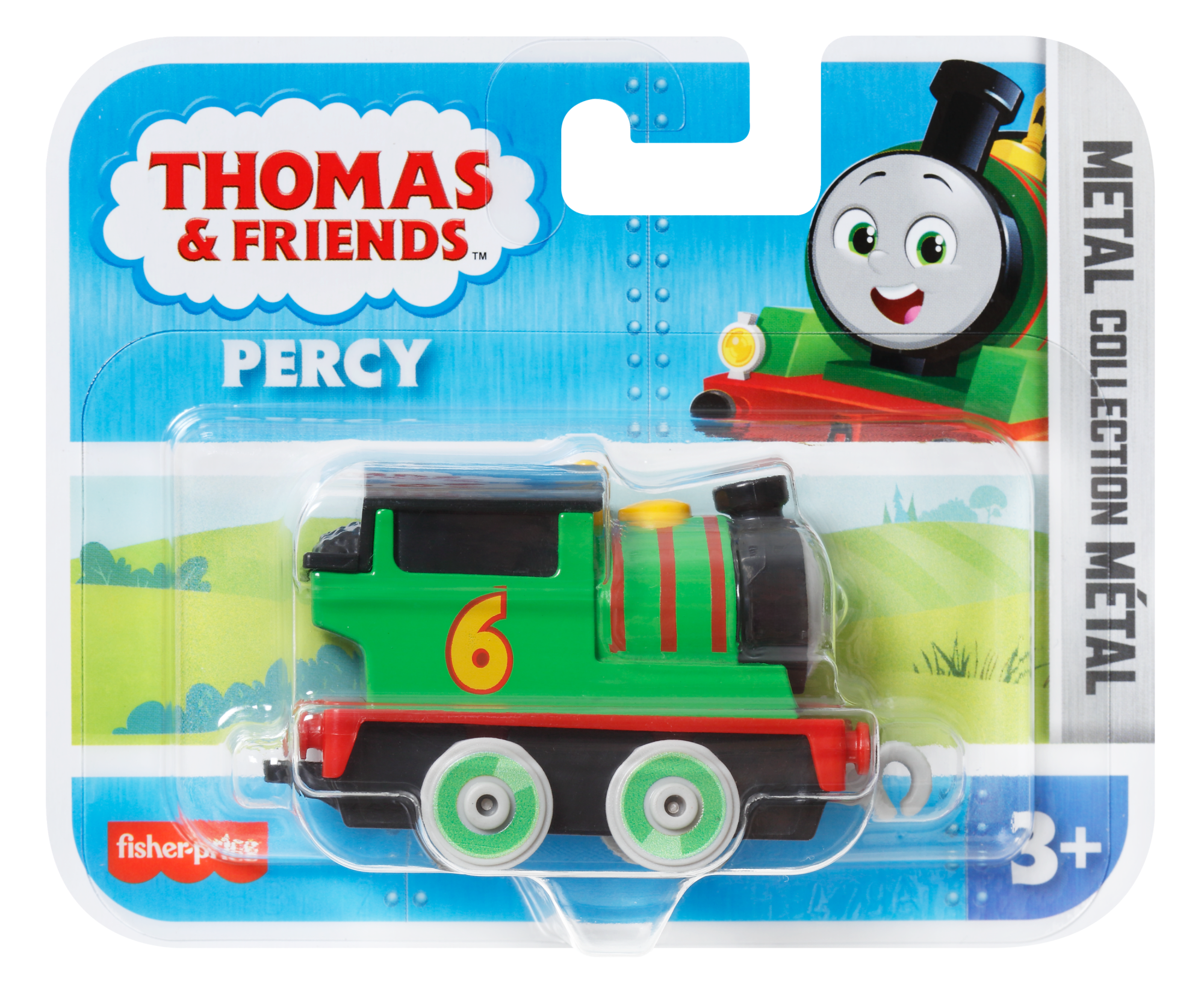 Thomas e Seus Amigos Trem de Brinquedo Percy Metalizado - Image 6