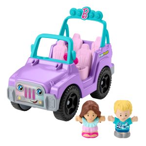 Little People Barbie Toy Car With Music Sounds And 2 Figures. Beach Cruiser. Toddler Toys