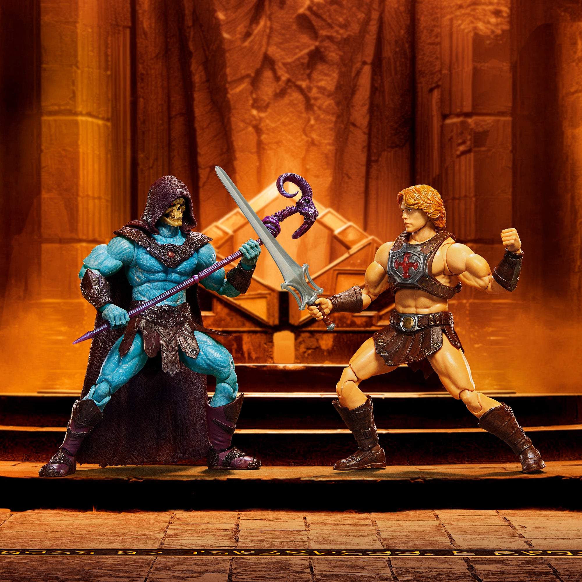 Masters of the Universe Chronicles He-Man and Skeletor Action Figure 2-Pack - Image 3