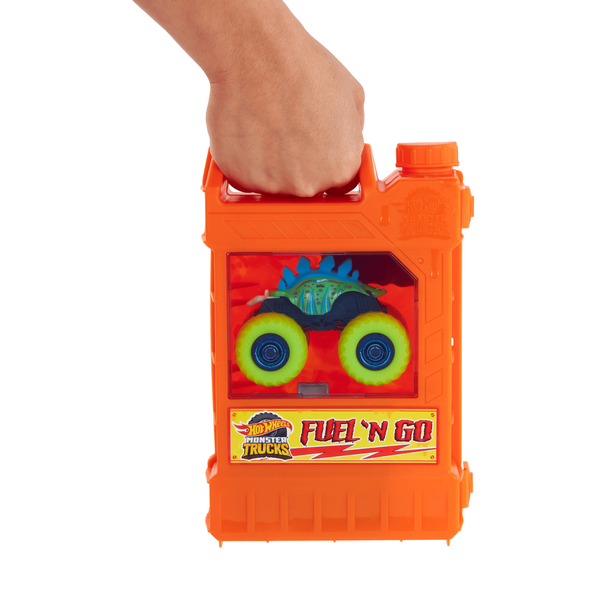 Hot Wheels Monster Trucks-Jerrican-Coffret Motosaurus 1/64 - Image 5