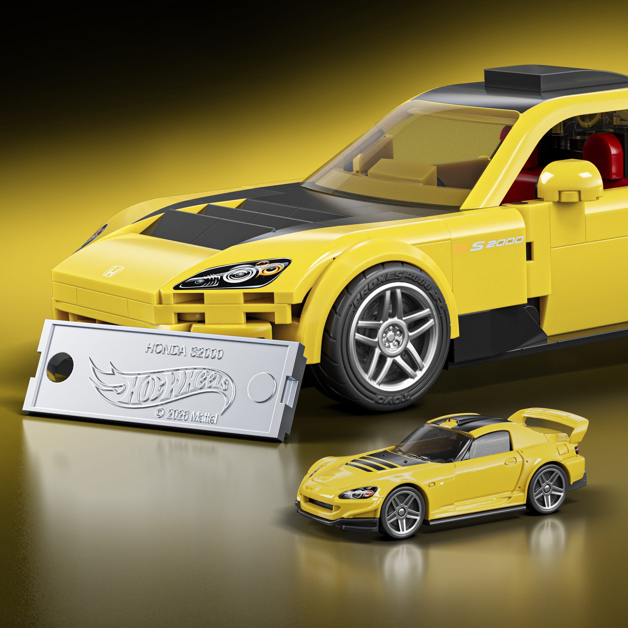 Hot Wheels Coffret Mattel Brick Shop Série Speed Honda S2000 de 2007 - Image 5