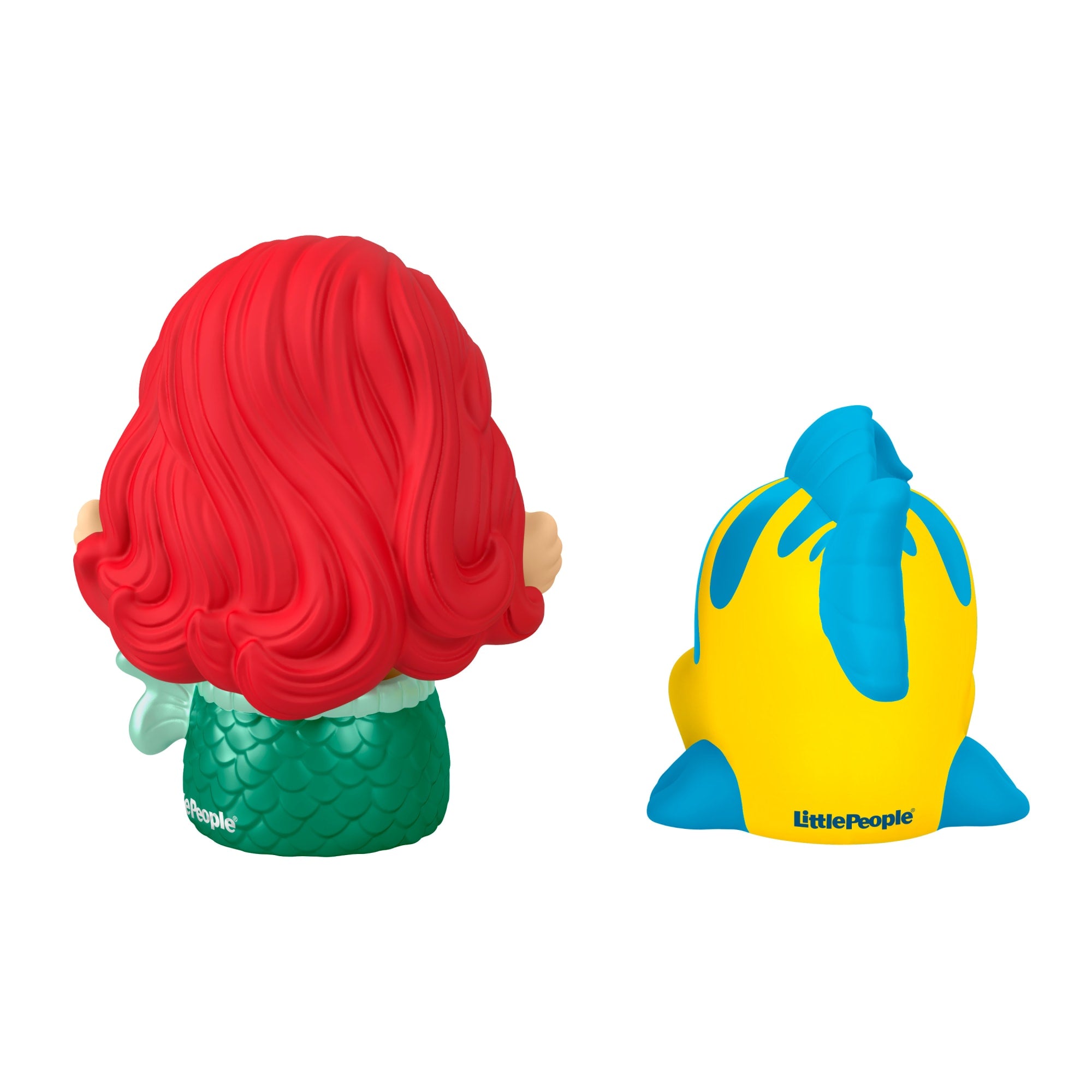Little People Disney Princesa Juguete para Bebés Figuras de Ariel y Flounder - Image 4
