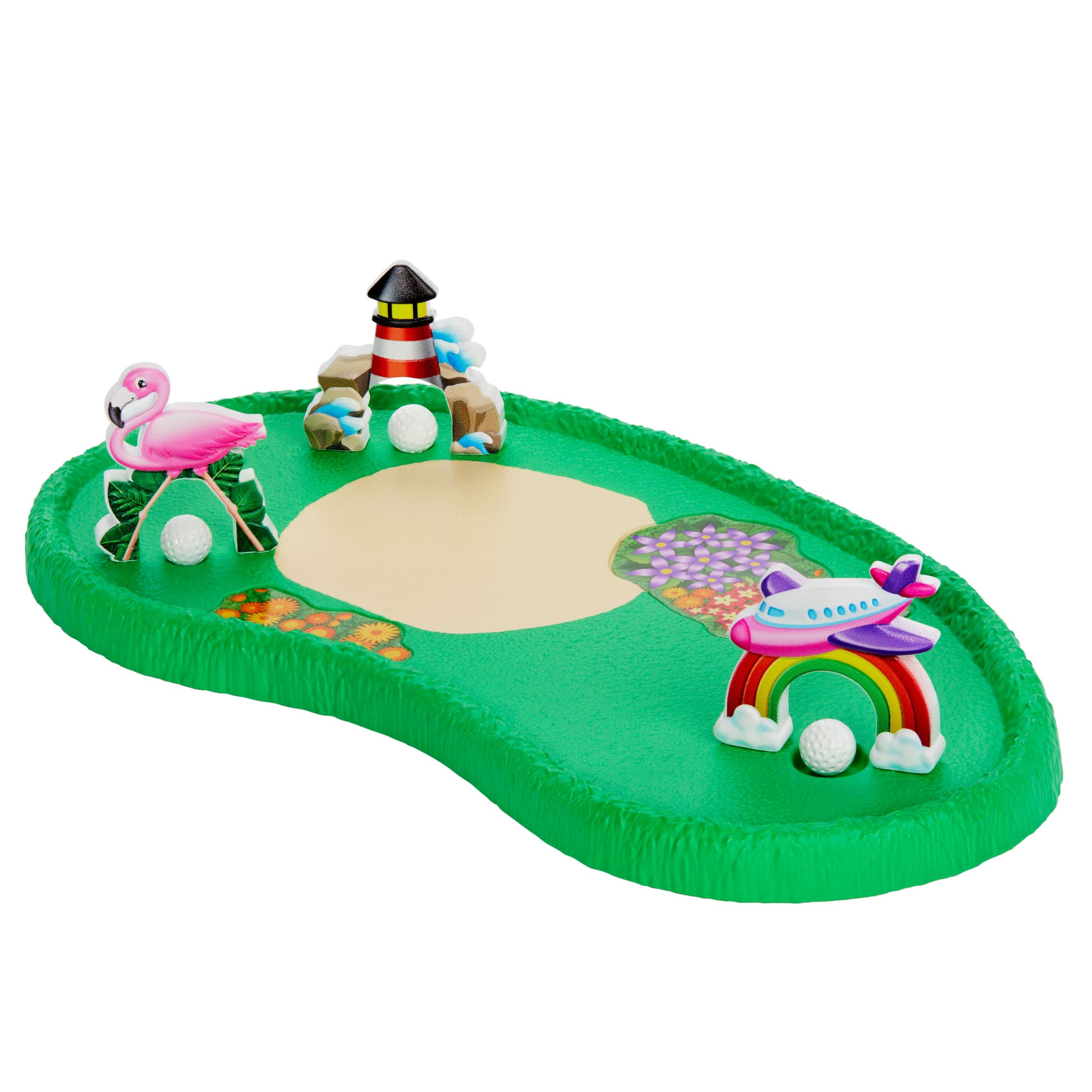 Barbie World Mini Golf Toy Playset With 22 Pieces Including Clubs. Balls. Visor. Shoes. & More - Image 3