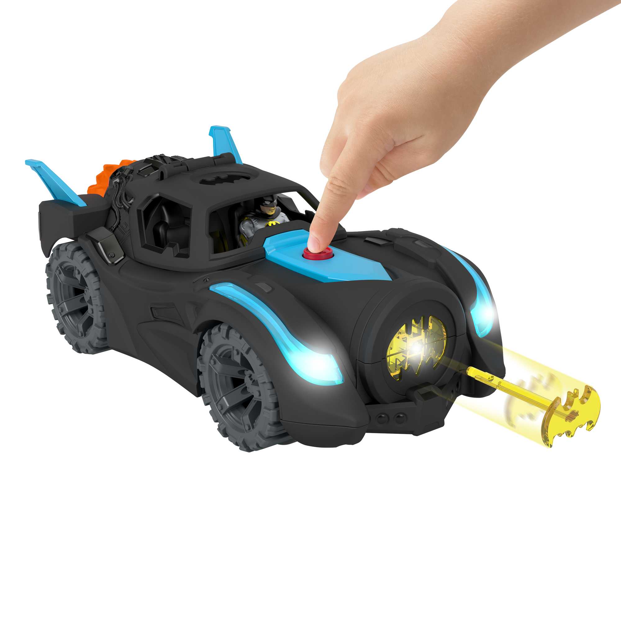 Fisher-Price Imaginext DC Super Friends Batmobile Lumières et Sons - Image 4