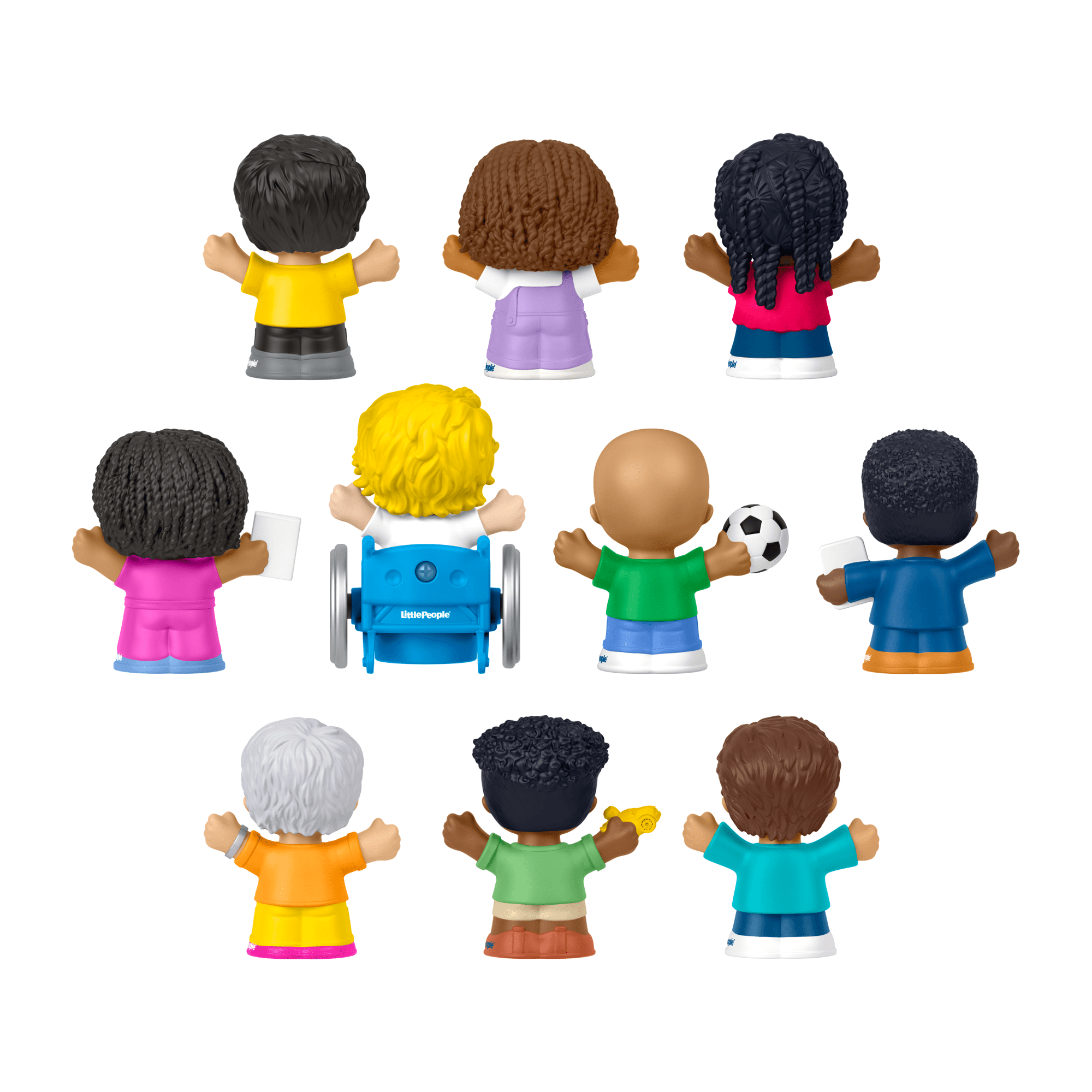 Fisher-Price Little People Classroom Figures 10-Piece Set For Toddler & Preschool Pretend Play - Image 4