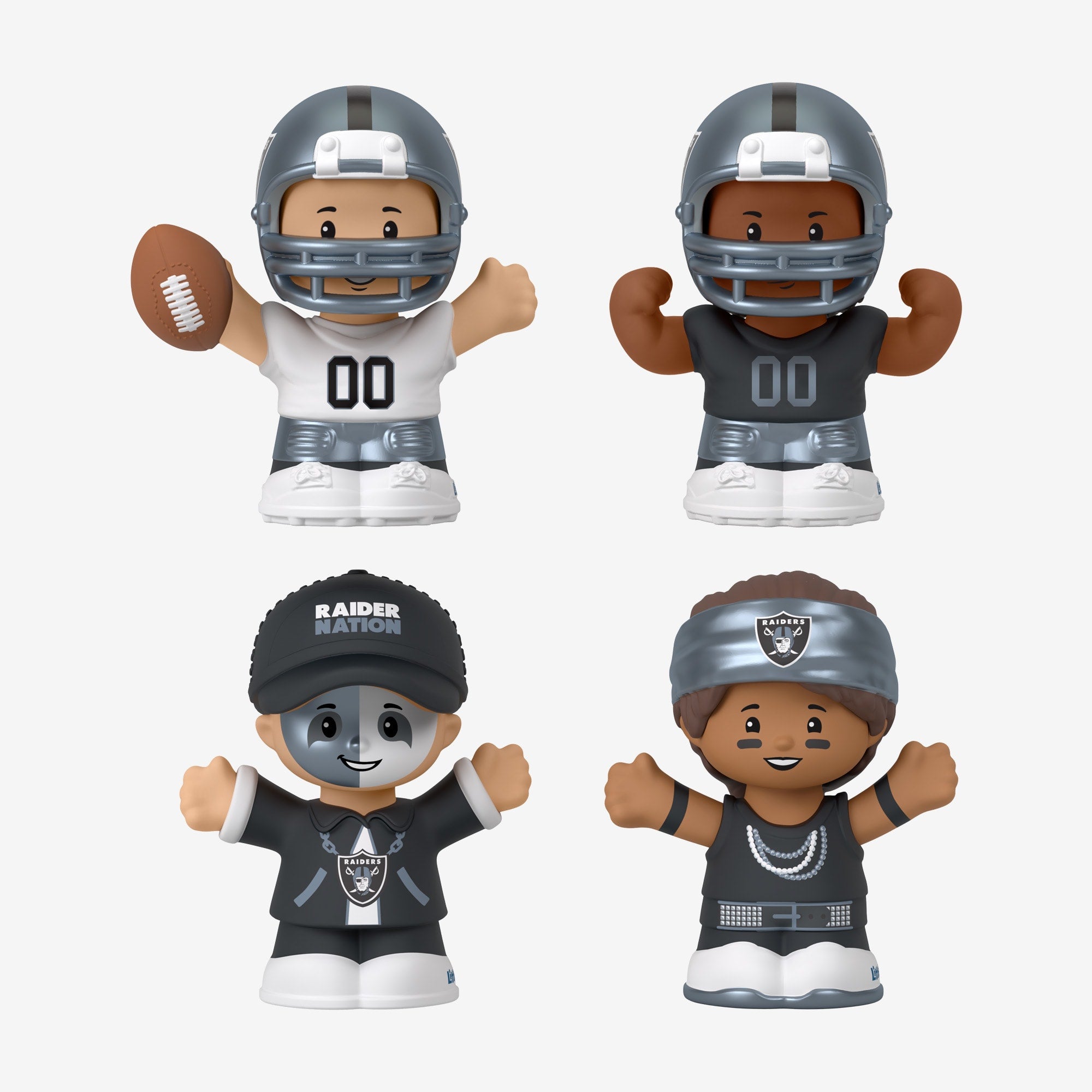 Little People Collector x NFL Las Vegas Raiders Set - Image 4