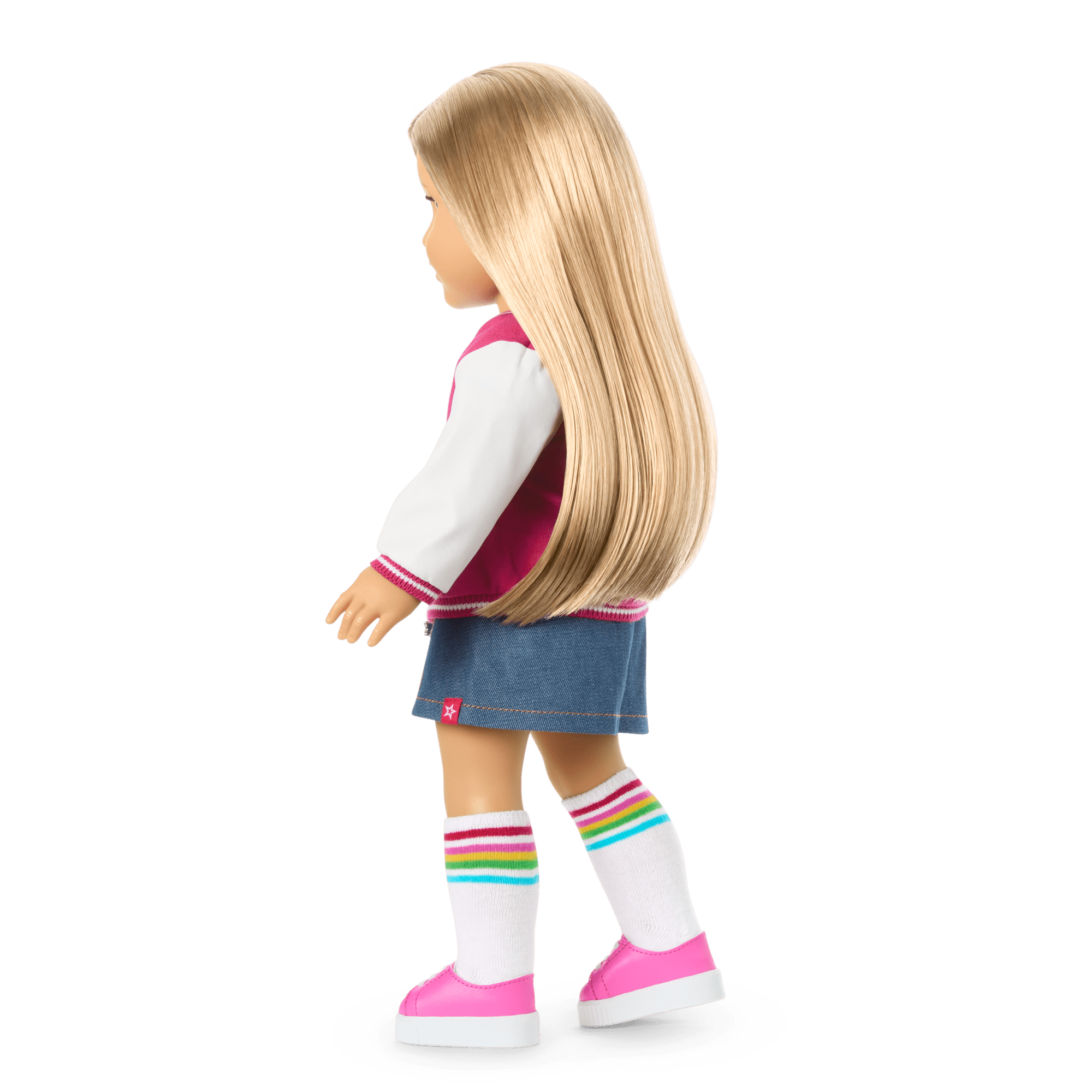 Truly Me™ 18-inch Doll #131 with straight blonde hair - Image 4