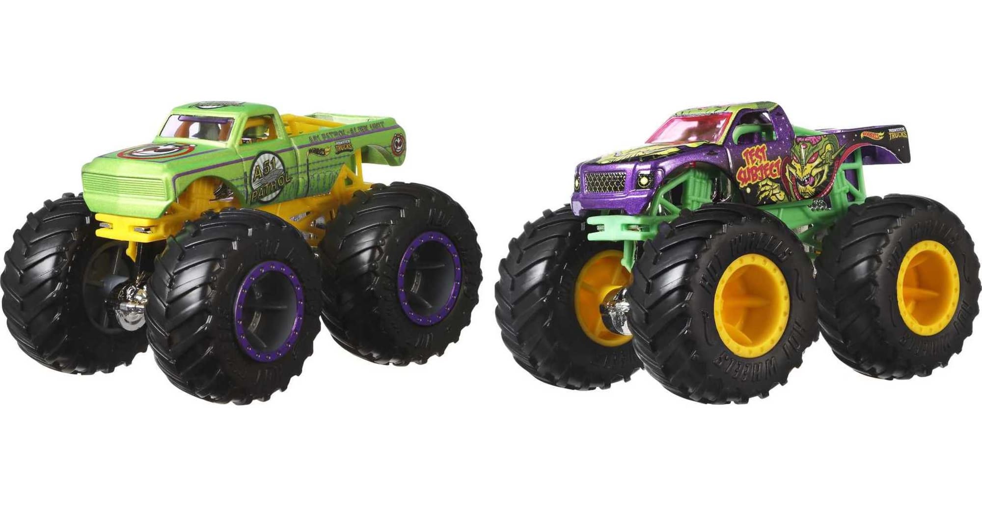 Hot Wheels Monster Trucks 1:64 Scale Demolition Doubles 2-Pack - Image 4