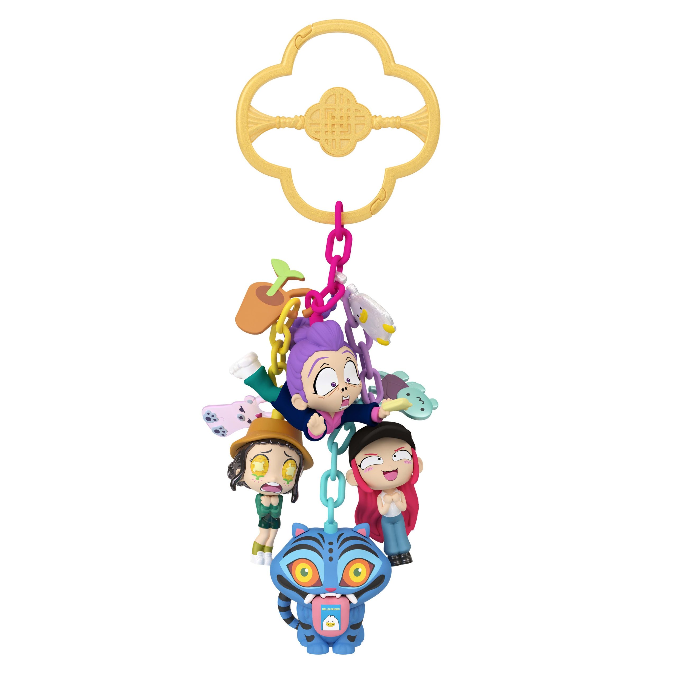 KPop Demon Hunters. Mini Collectible Keychain Figures. Huntr/X. Saja Boys. Derpy. Sussie. & Accessories - Image 3