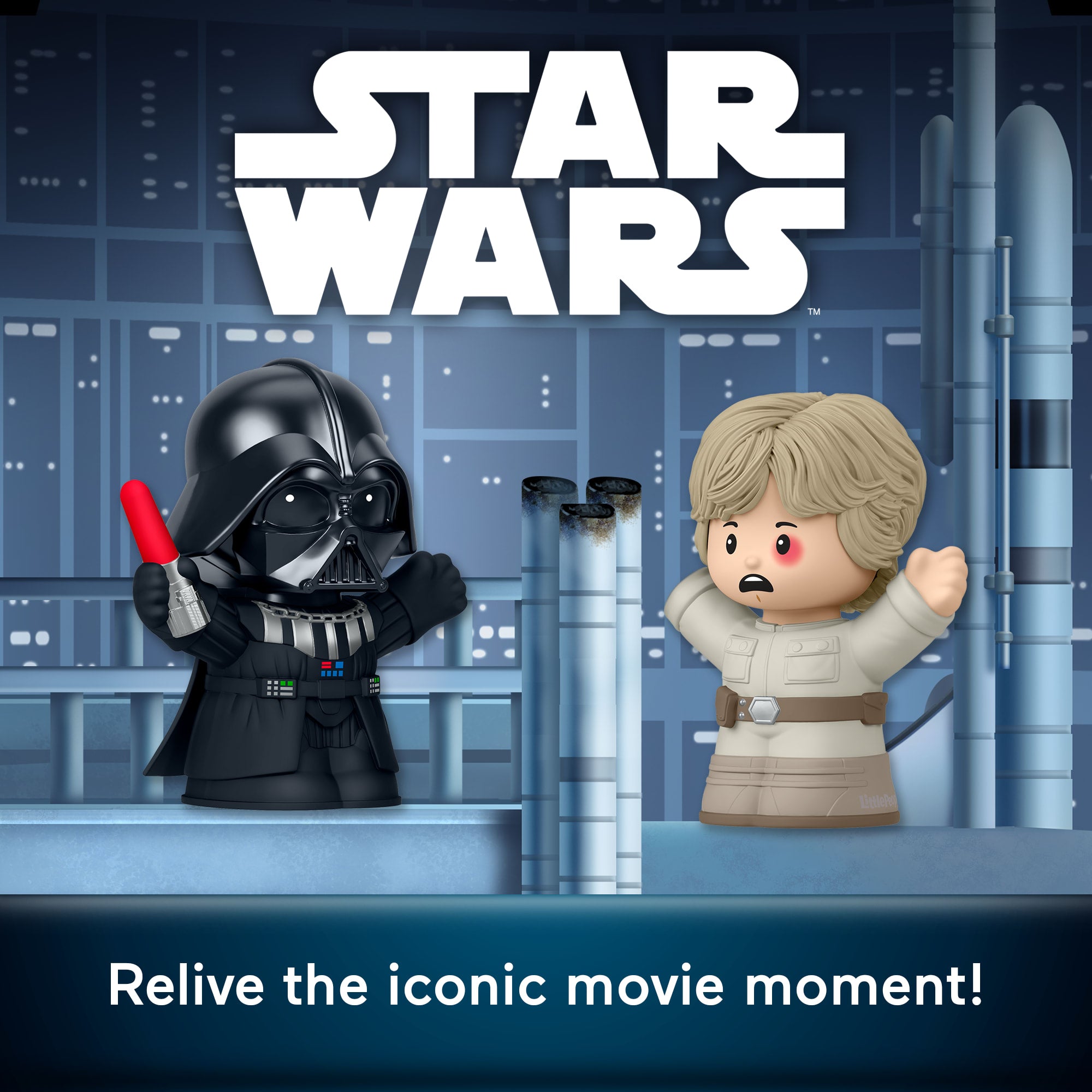 Little People Collector Star Wars: I Am Your Father Special Edition Set For Fans. 2 Figures - Image 2
